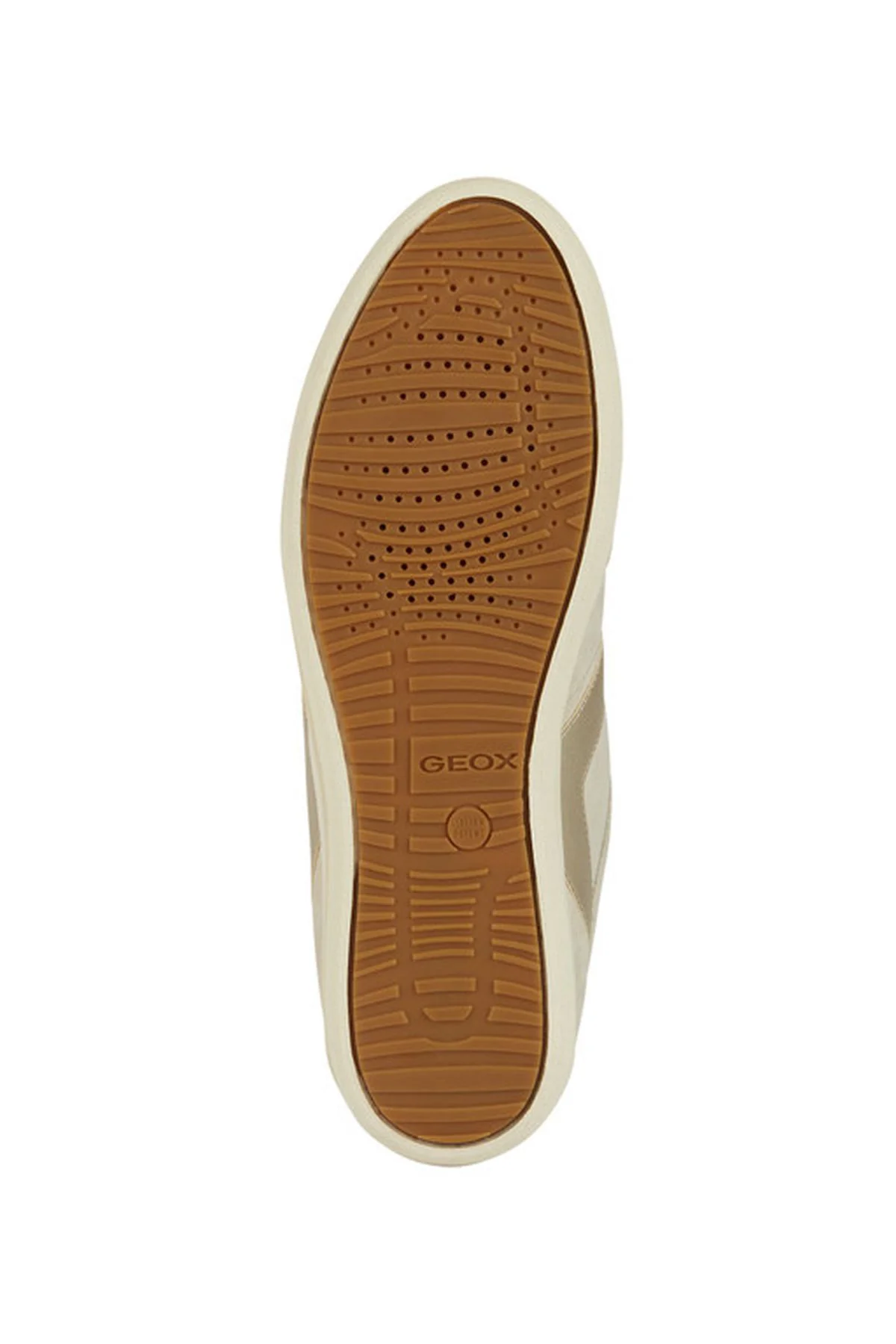 Geox Kadın Bej Myria Bağcıklı Deri Sneaker - Image 7