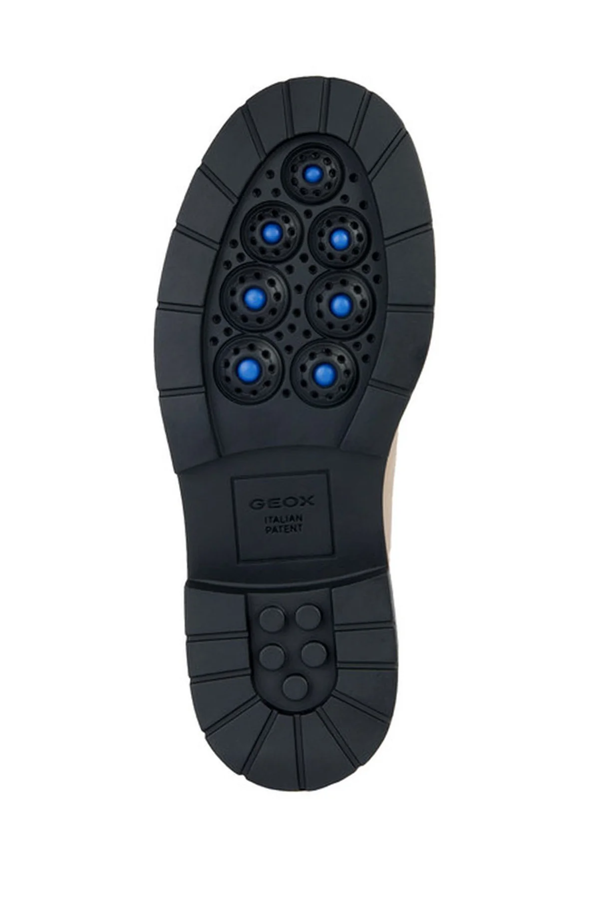 Geox Kadın Bej Spherica EC7 Kalın Tabanlı Süet Deri Maskülen Ayakkabı - Image 6