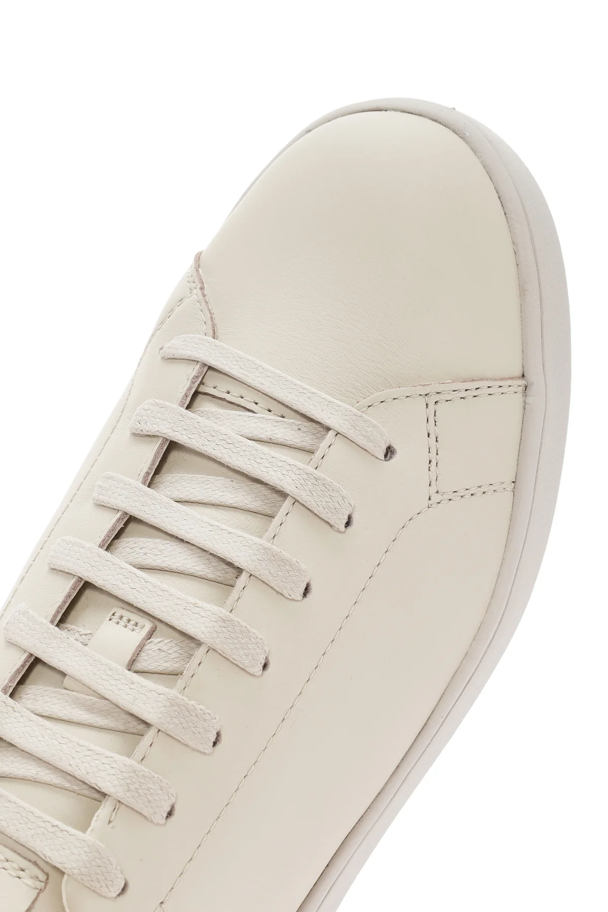Geox Kadın Bej Spherica Ecub-1 Bağcıklı Deri Sneaker - Image 12