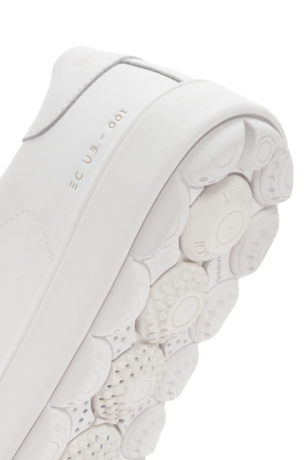 Geox Kadın Beyaz Bağcıklı  Spherica Ecub Deri Sneaker - Image 8