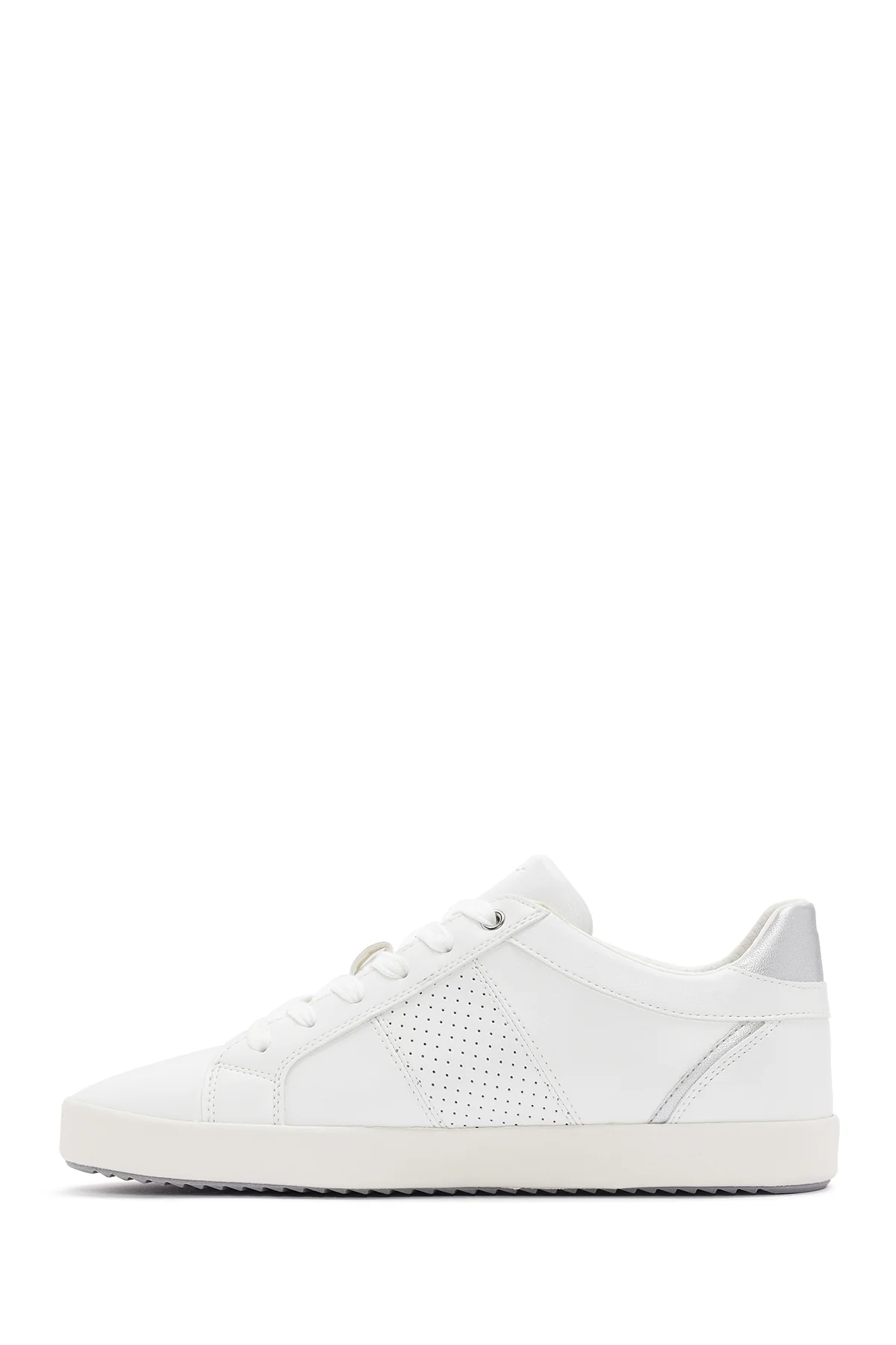 Geox Kadın Beyaz Blomiee Bağcıklı Deri Sneaker - Image 2