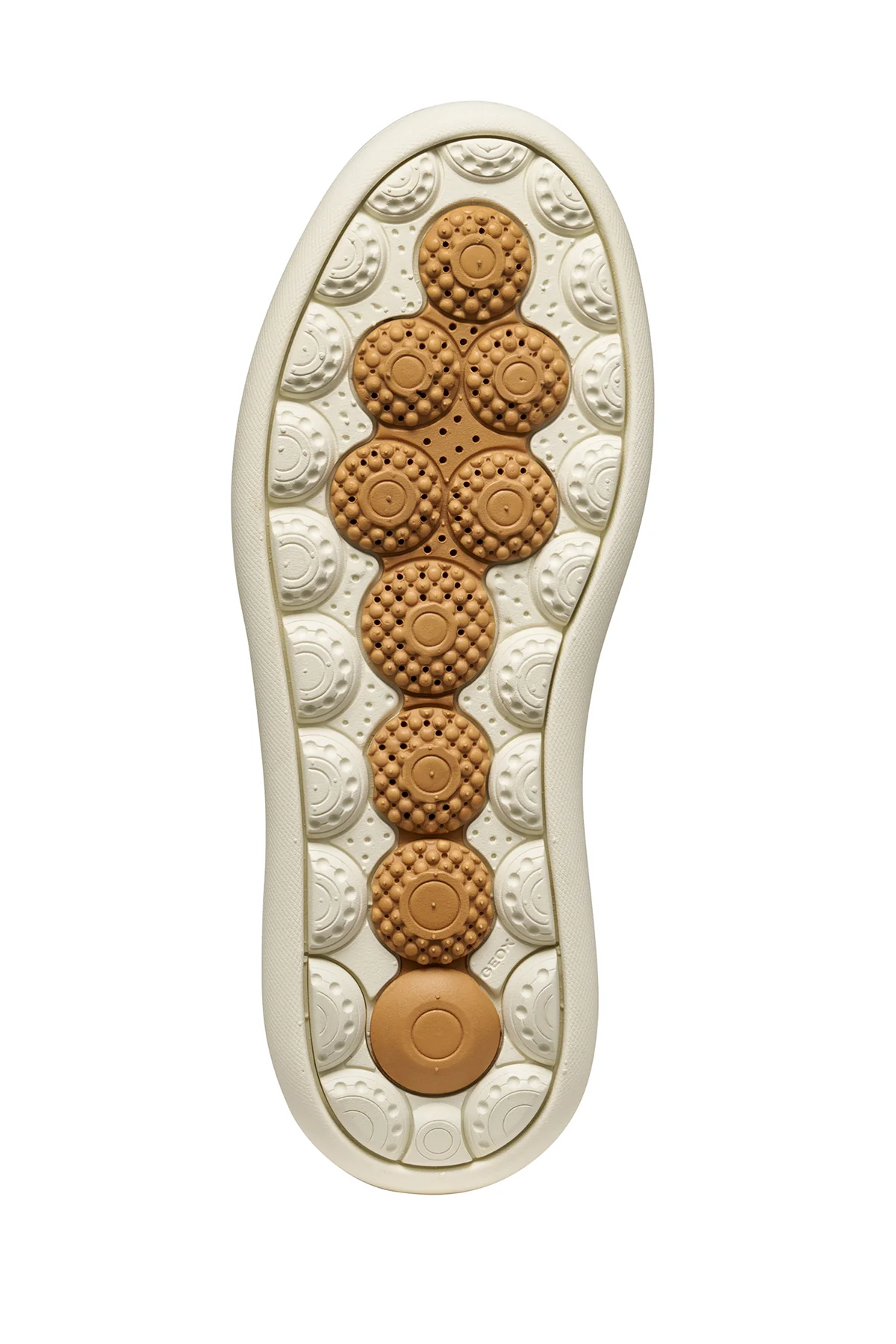 Geox Kadın Beyaz D Spherıca Ecub-2 B - Nappa+Me Bağcıklı Kalın Tabanlı Deri Sneaker - Image 6