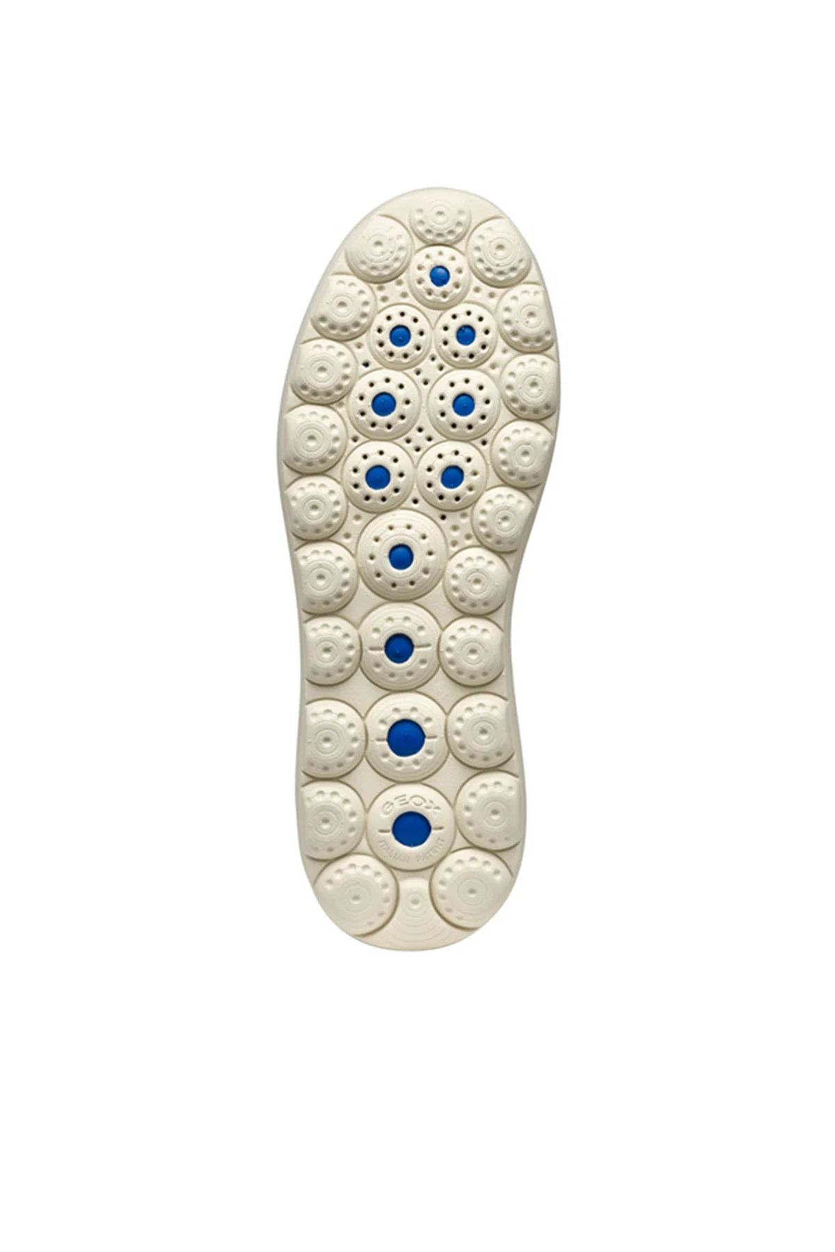 Geox Kadın Beyaz Spherica Ec4.1 Bağcıklı Kalın Tabanlı Deri Sneaker - Image 6