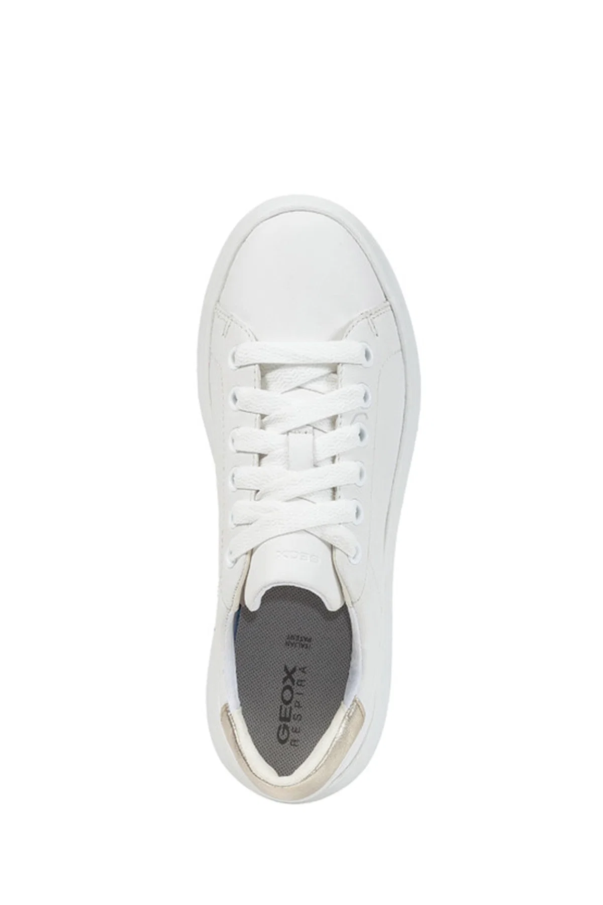 Geox Kadın Beyaz Spherica Ec4.1 Deri Bağcıklı Sneaker - Image 7