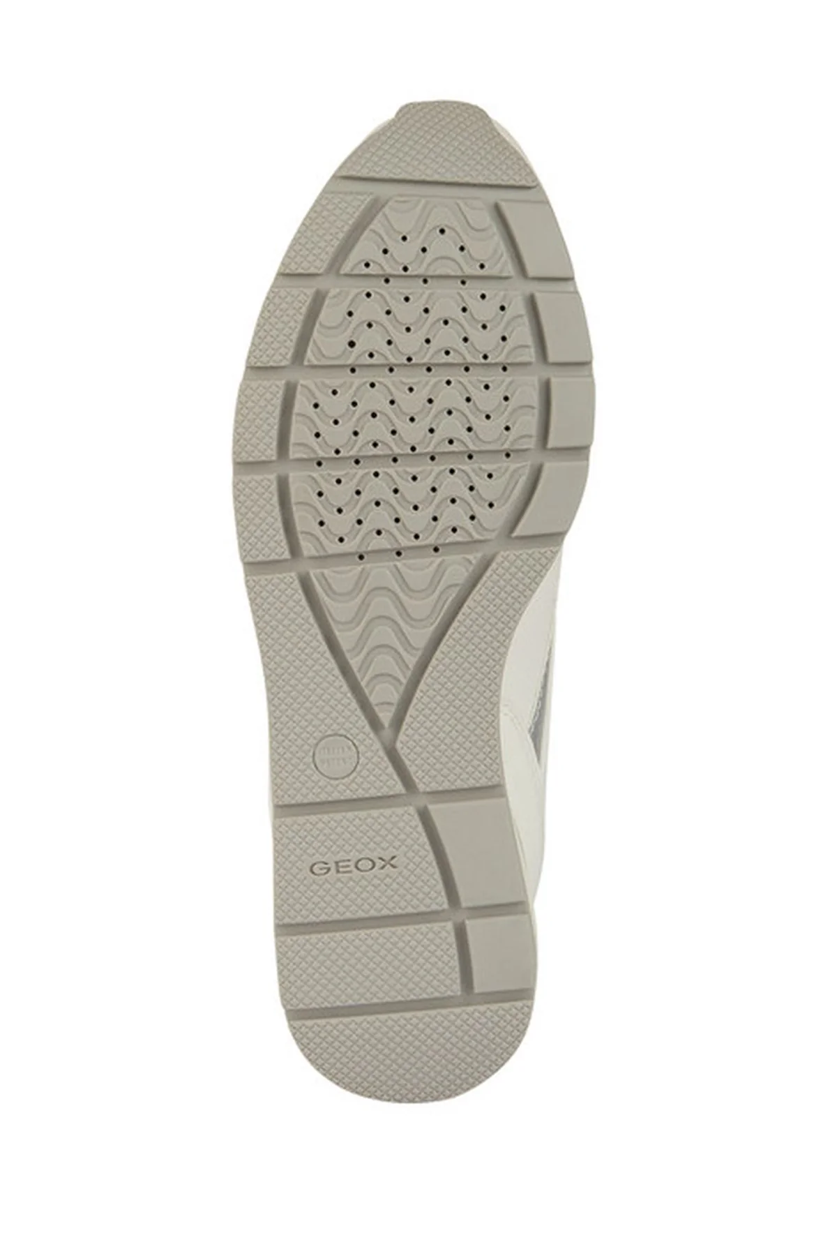 Geox Kadın Beyaz Zosma Kalın Tabanlı Bağcıklı Deri Sneaker - Image 6
