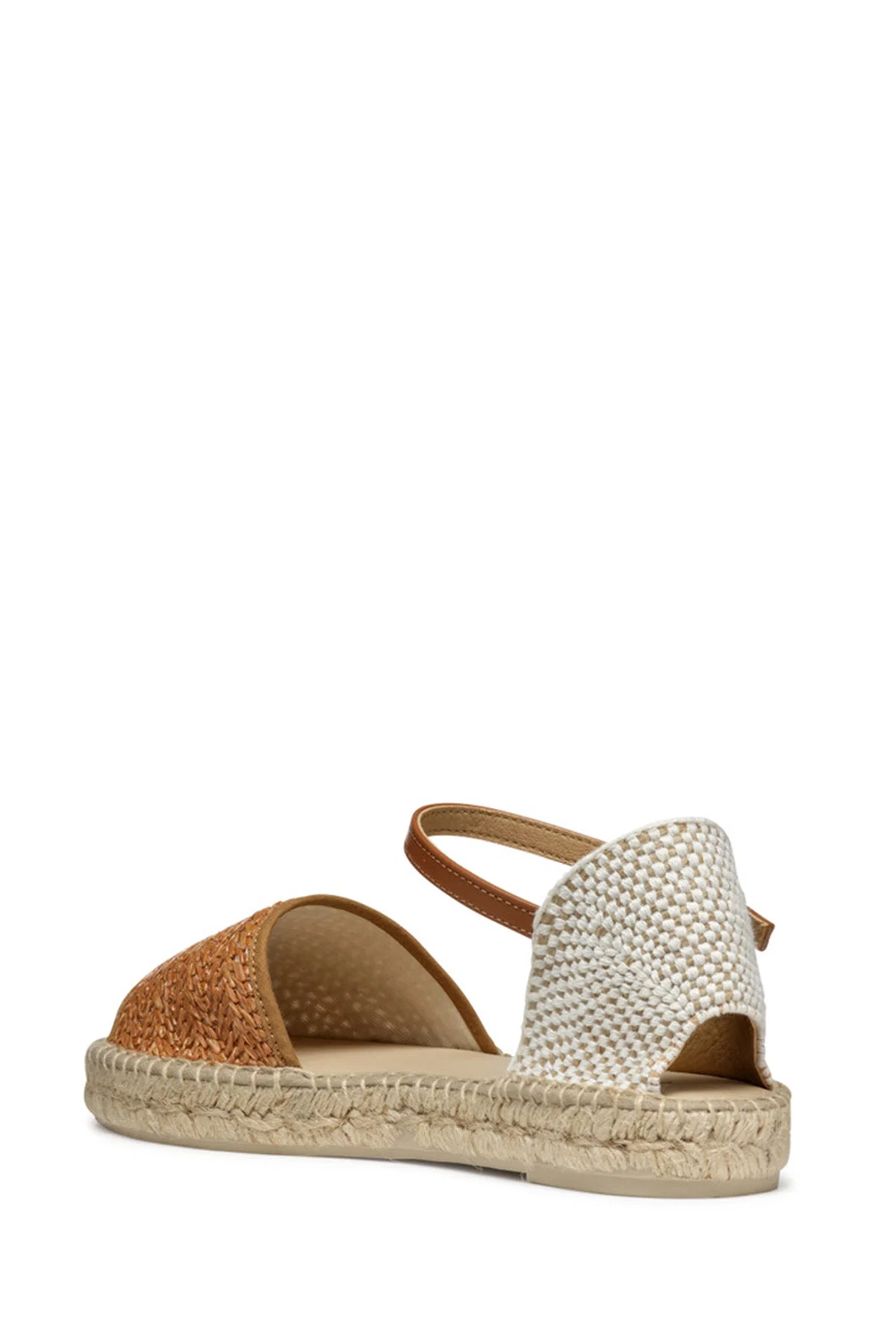 Geox Kadın Camel  D Lampedusa Örgülü Deri Espadril - Image 3