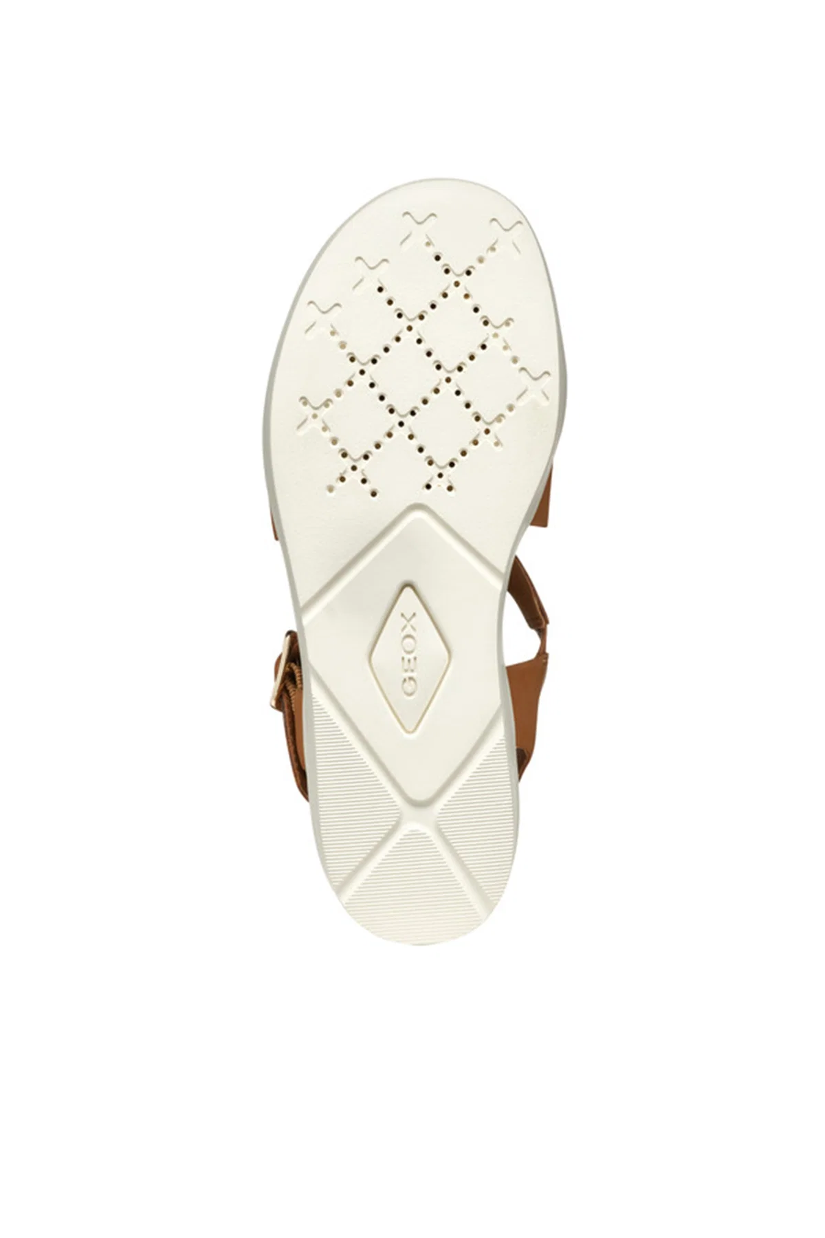Geox Kadın Camel D Xand 2.2s Kalın Tabanlı Deri Sandalet - Image 6