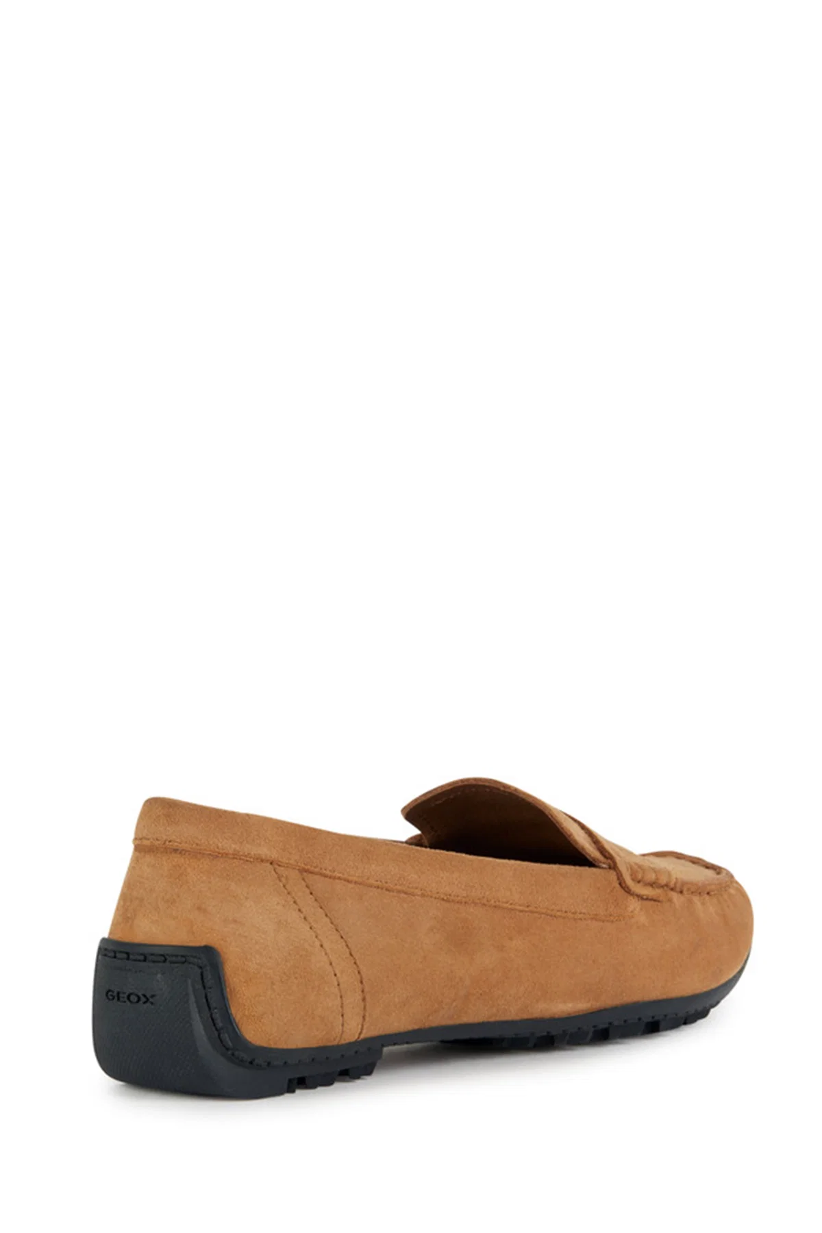 Geox Kadın Camel Kosmopolis + Grip Süet Deri Loafer - Image 4