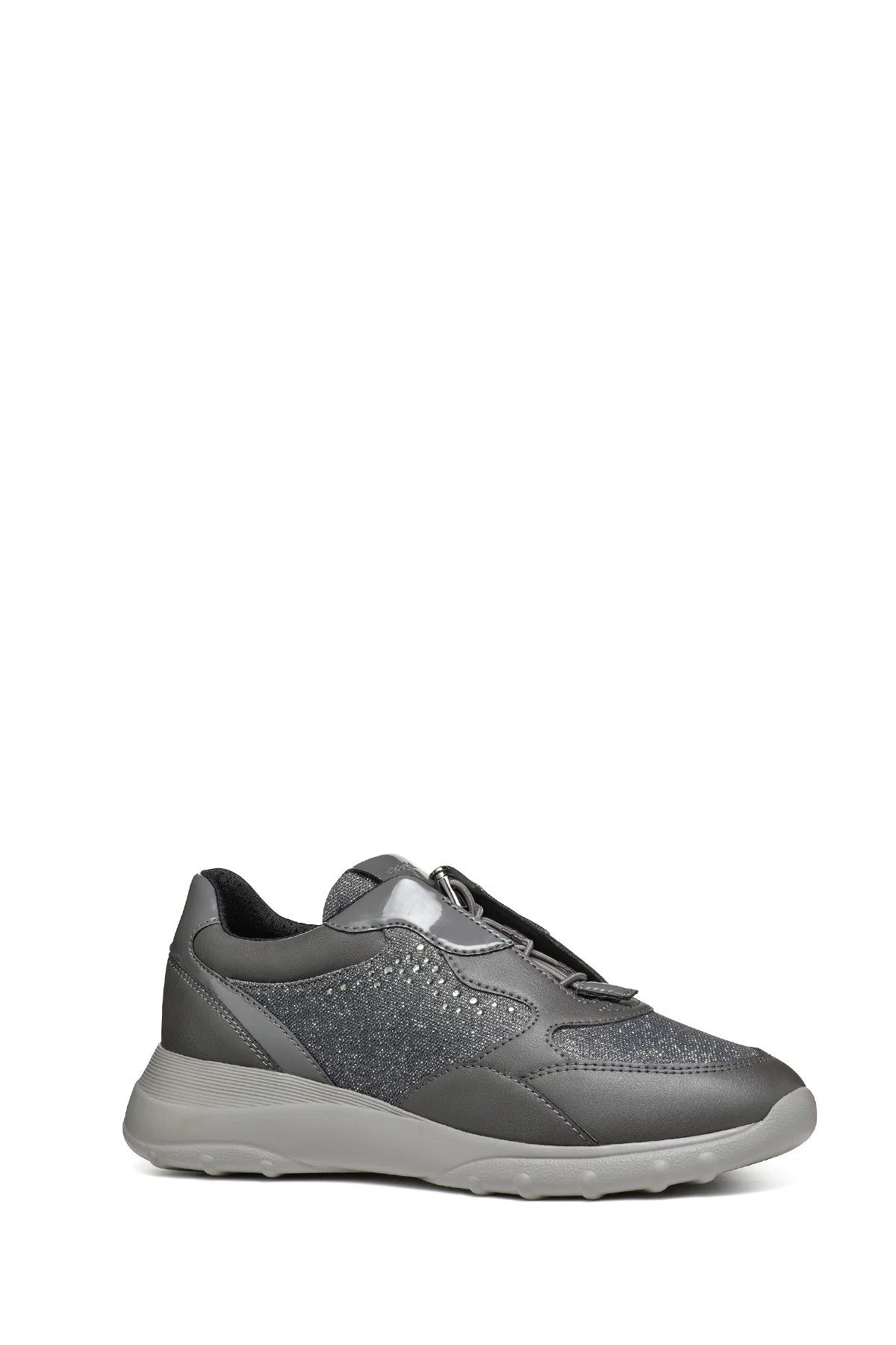 Geox Kadın Gri Alleniee B Taş Detaylı Sneaker - Image 3