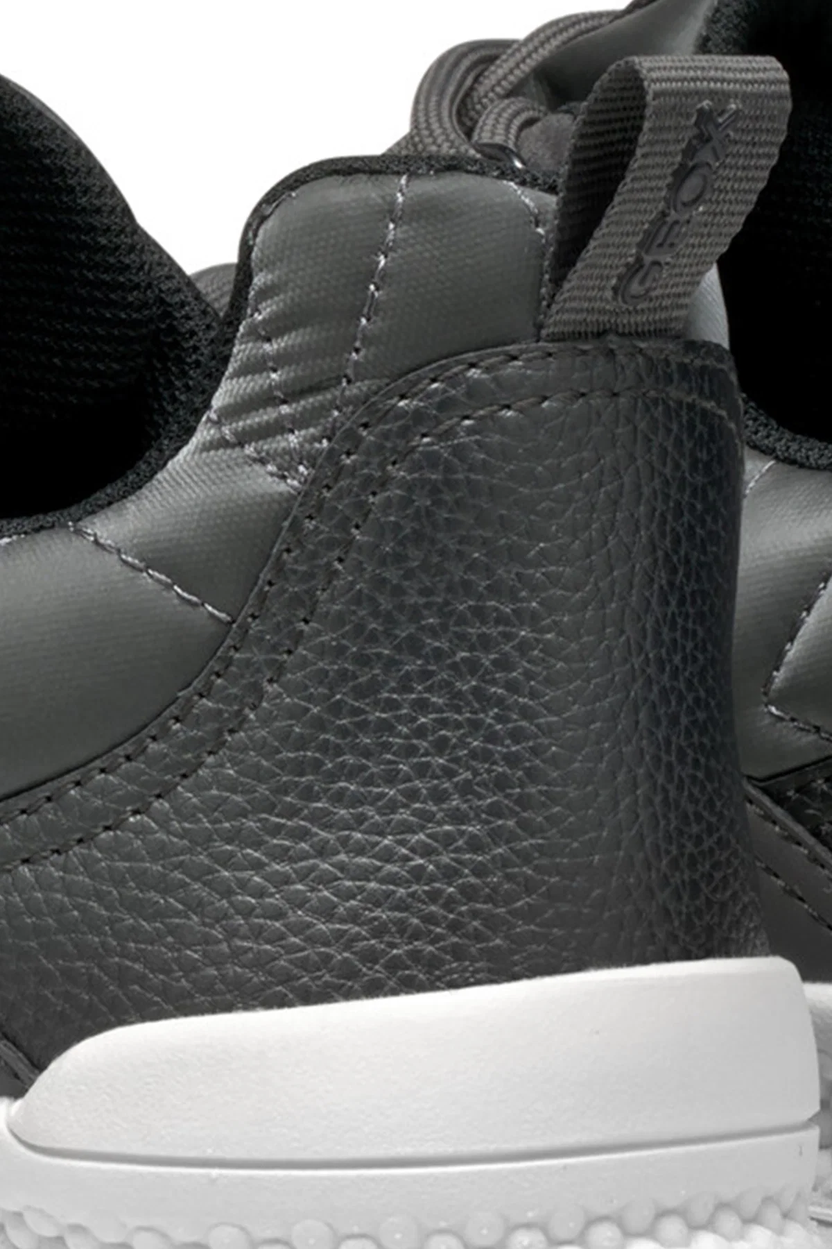 Geox Kadın Gri Bağcıklı Kalın Tabanlı Kumaş Sneaker - Image 11