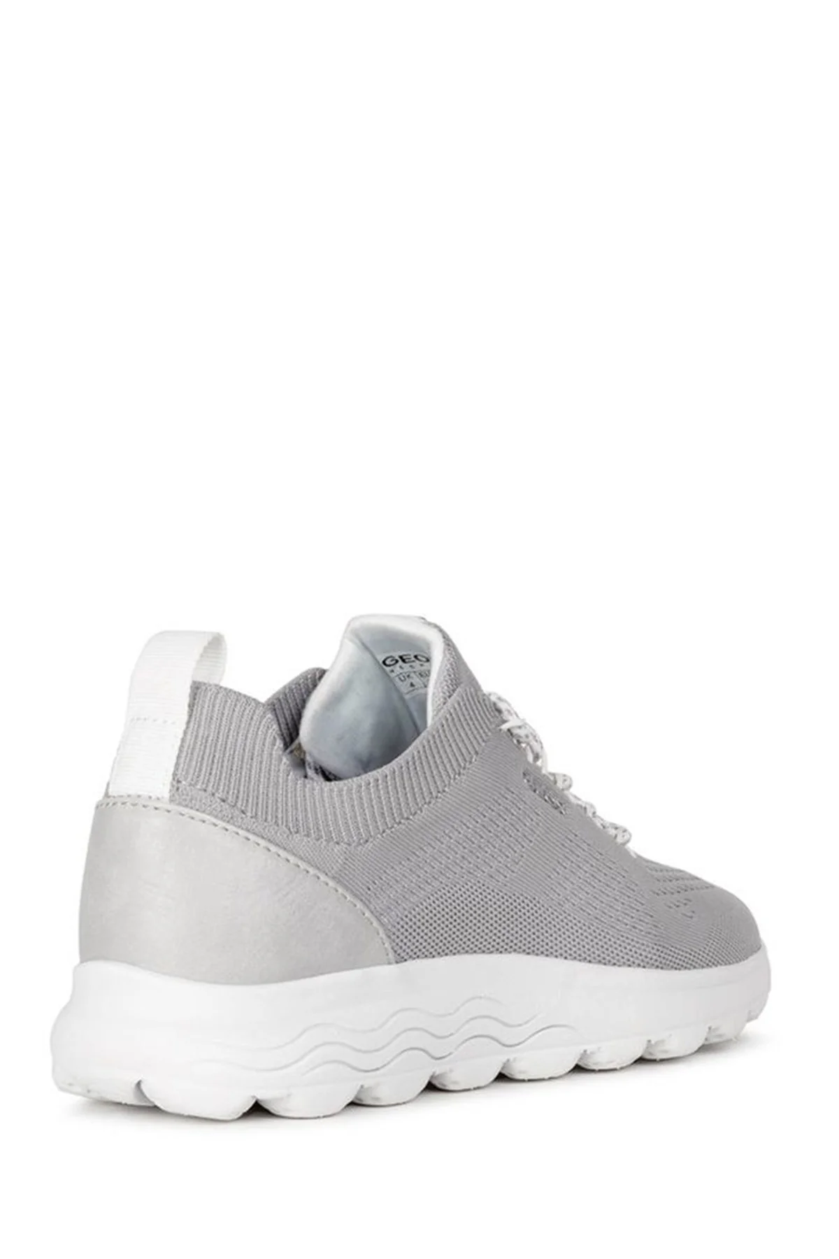Geox Kadın Gri Spherica Bağcıklı Kumaş Sneaker - Image 5