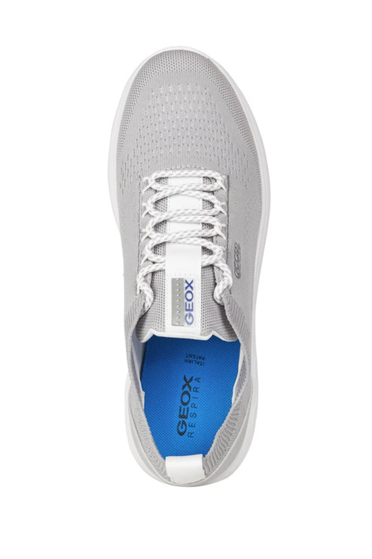 Geox Kadın Gri Spherica Bağcıklı Kumaş Sneaker - Image 6