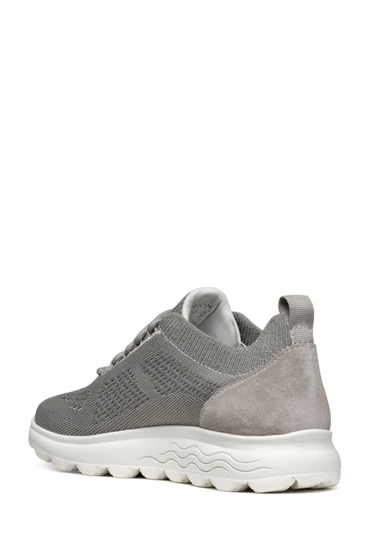 Geox Kadın Gri Spherica Bağcıklı Kumaş Sneaker - Image 2