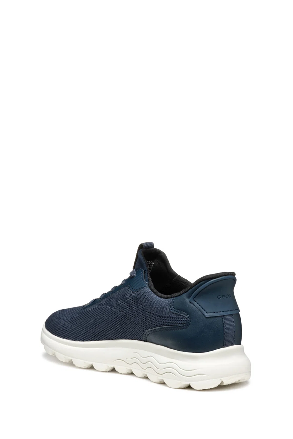 Geox Kadın Lacivert D Spherica Plus A - Knit.Te + Sy Bağcıklı Kumaş Sneaker - Image 2