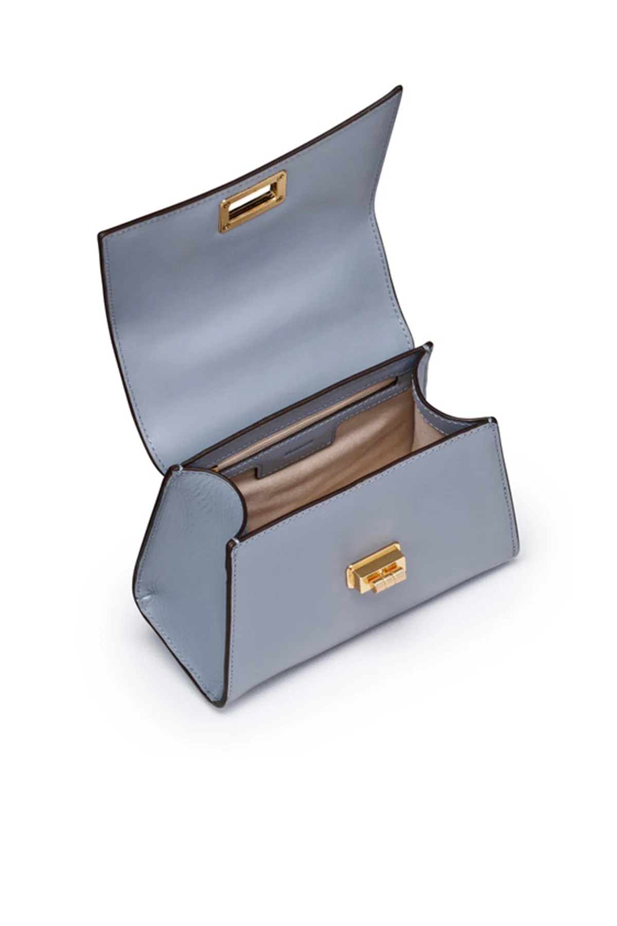 Geox Kadın Mavi Ciclaminia Deri Çapraz Çanta - Image 5