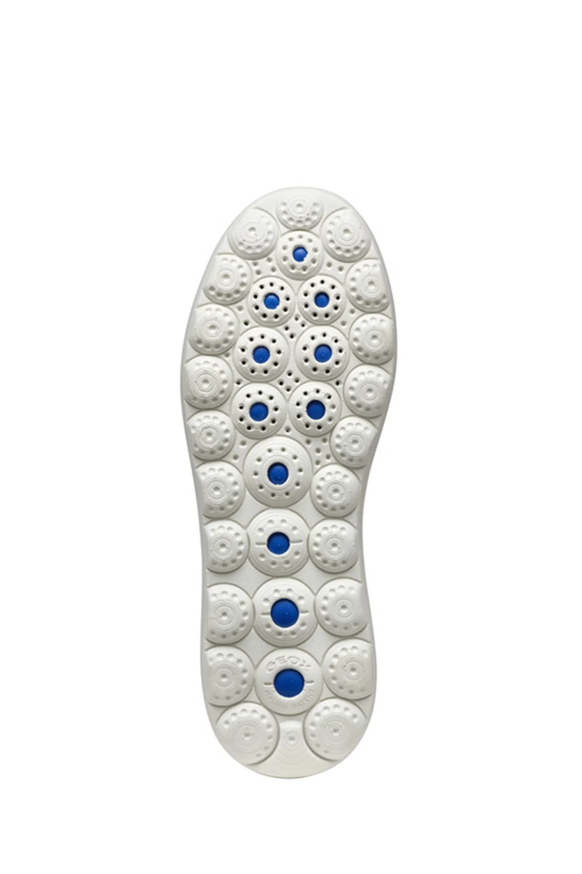 Geox Kadın Mavi D Spherica Ec4.D - Em. Tex + Sy Bağcıklı Desenli Kalın Tabanlı Sneaker - Image 6