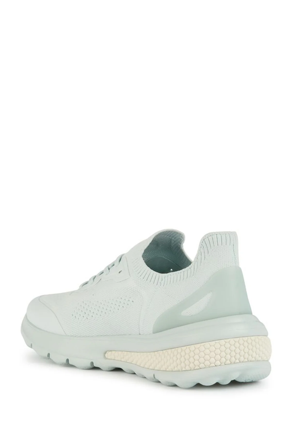 Geox Kadın Mavi Spherica Actif Kalın Tabanlı Bağcıklı Kumaş Sneaker - Image 2