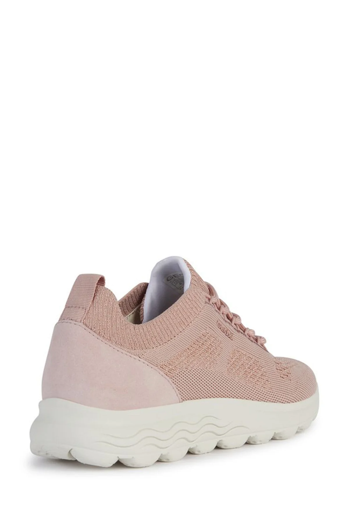 Geox Kadın Pembe Spherica Bağcıklı Kumaş Sneaker - Image 4