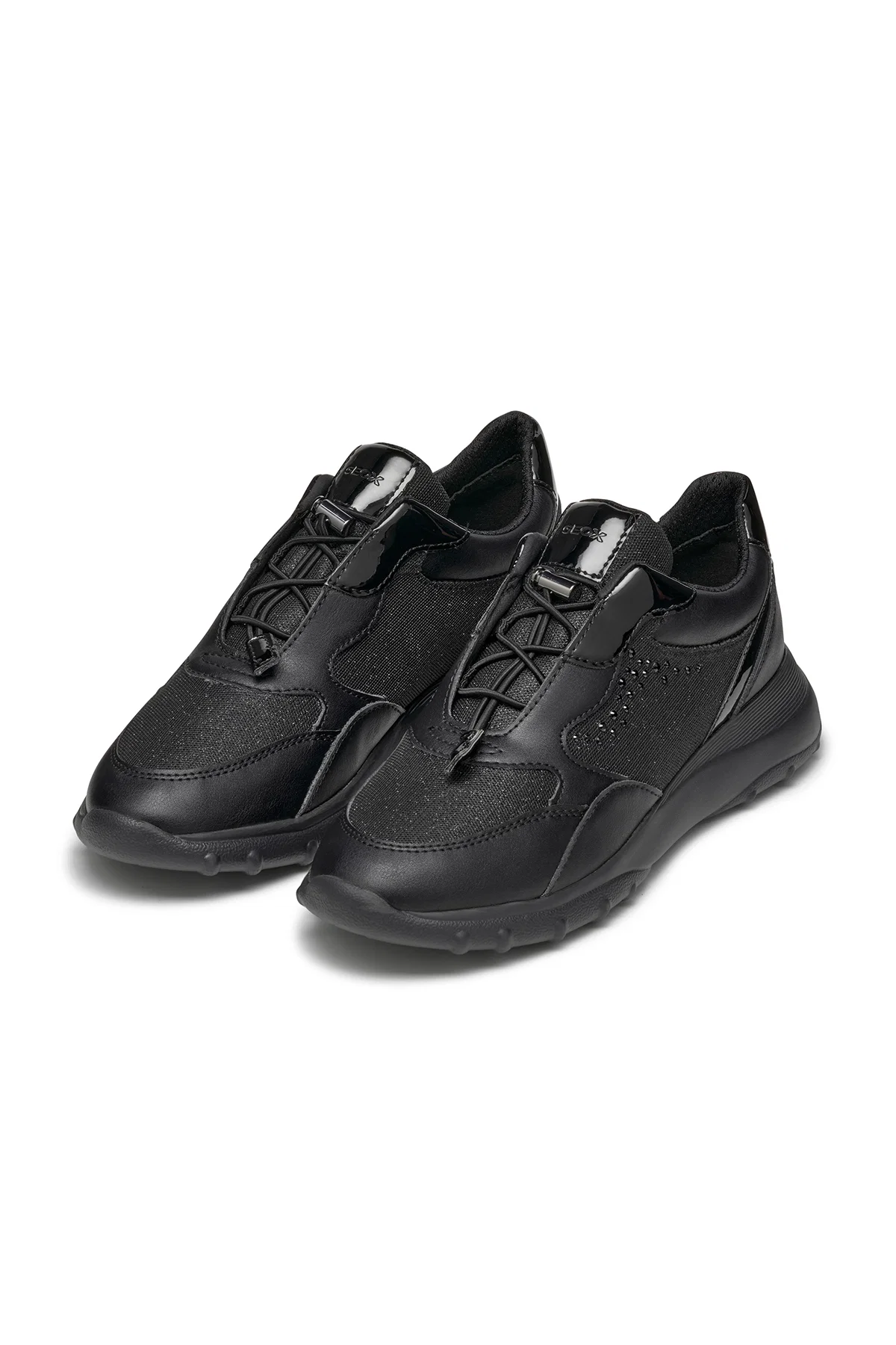 Geox Kadın Siyah Alleniee B Taş Detaylı Sneaker - Image 3