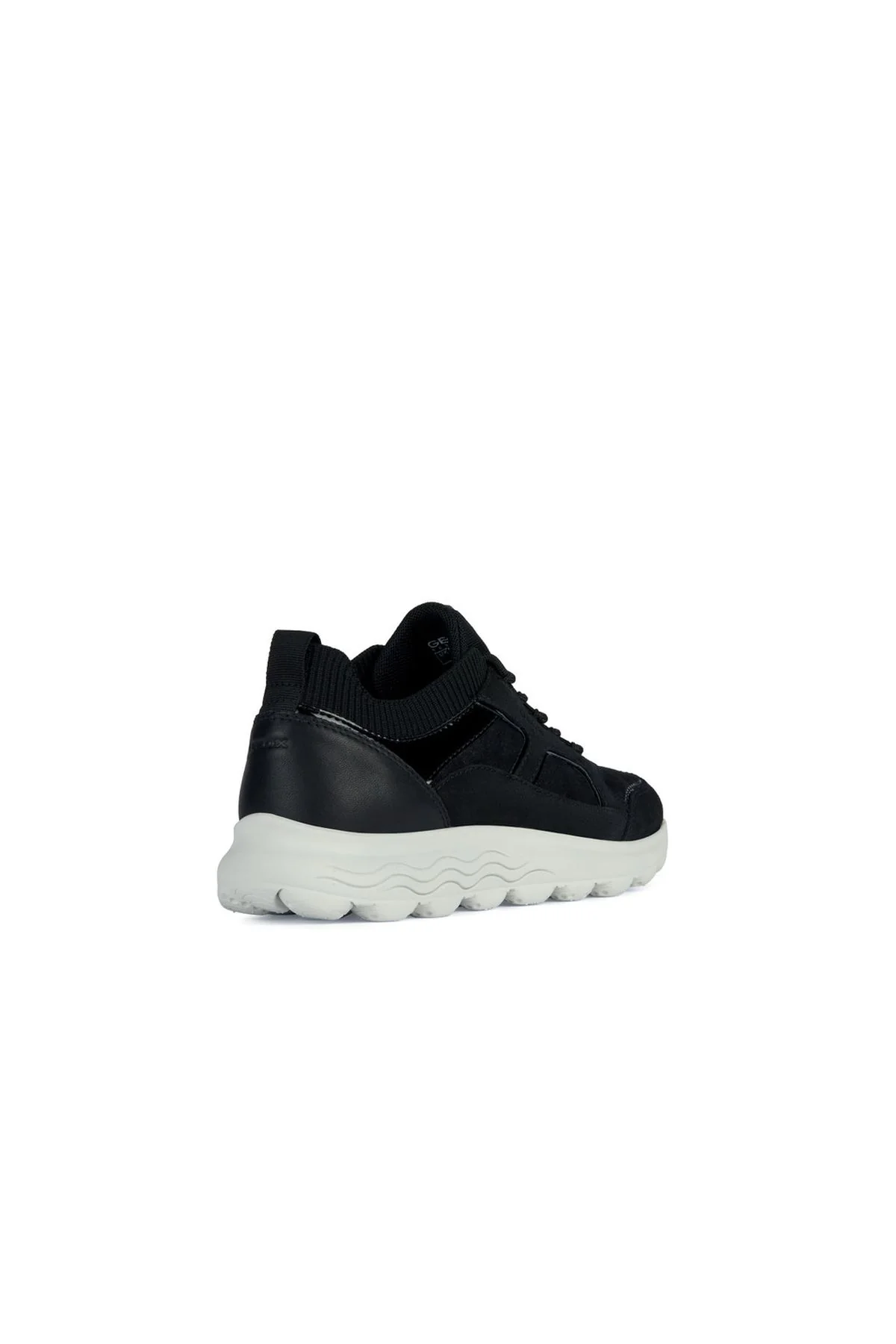 Geox Kadın Siyah Atlete Spherica Bağcıklı Kalın Tabanlı Sneaker - Image 4
