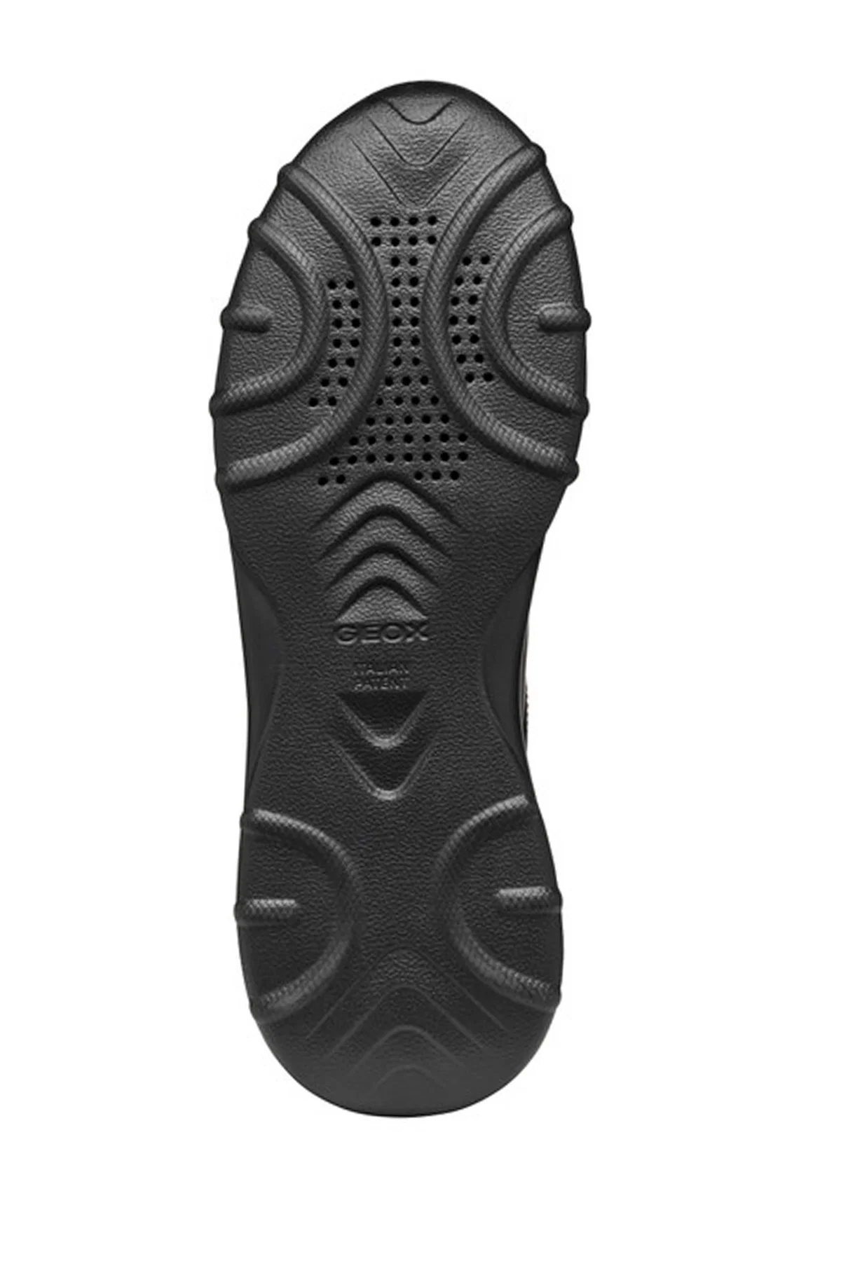 Geox Kadın Siyah Bağcıklı Kalın Tabanlı Deri Sneaker - Image 10