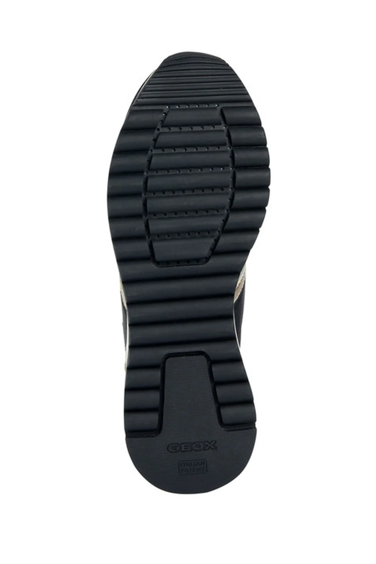 Geox Kadın Siyah Desya Kalın Tabanlı Deri Sneaker - Image 6