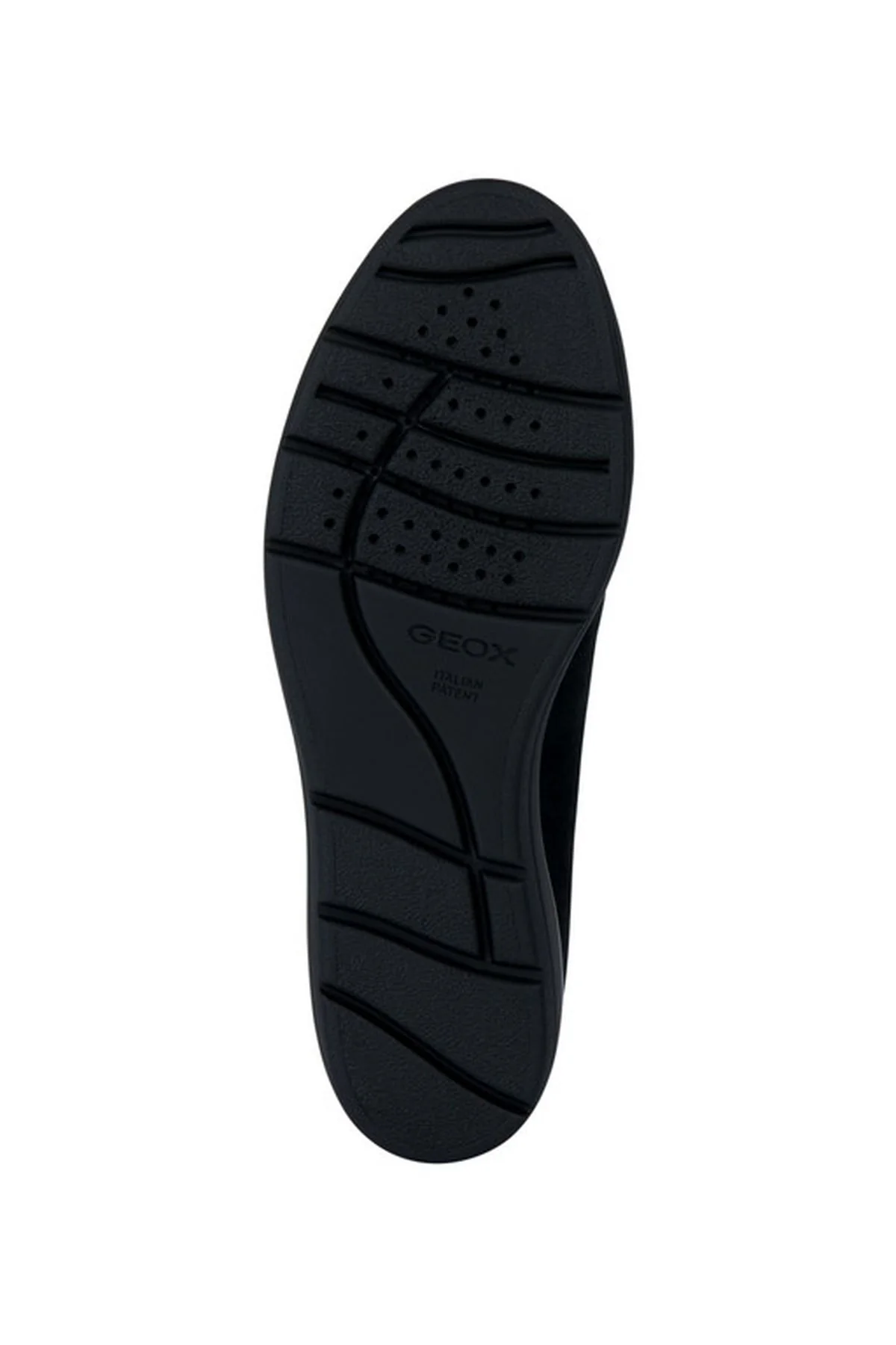 Geox Kadın Siyah İlde B Dolgu Topuklu Deri Loafer - Image 6