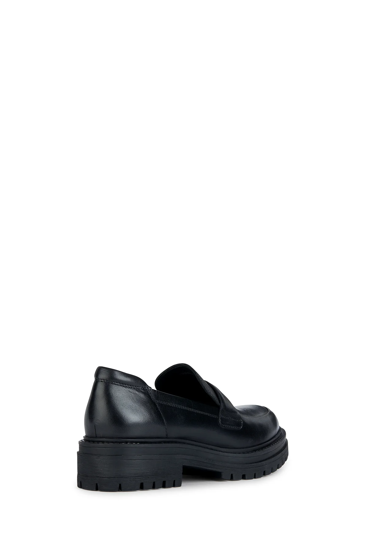 Geox Kadın Siyah Irıdea Deri Maskülen Loafer - Image 2