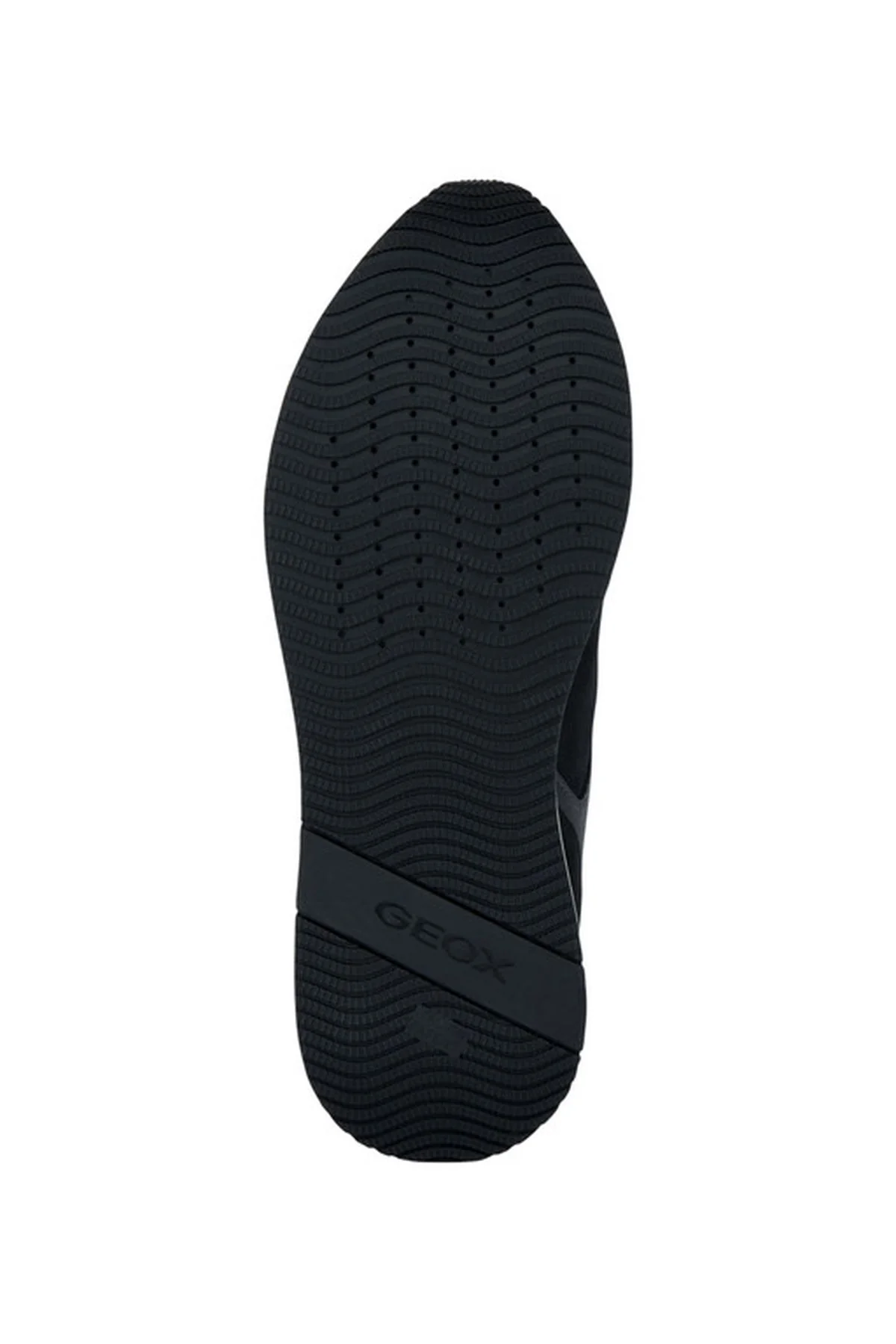 Geox Kadın Siyah Kency Kalın Tabanlı Bağcıklı Deri Sneaker - Image 6
