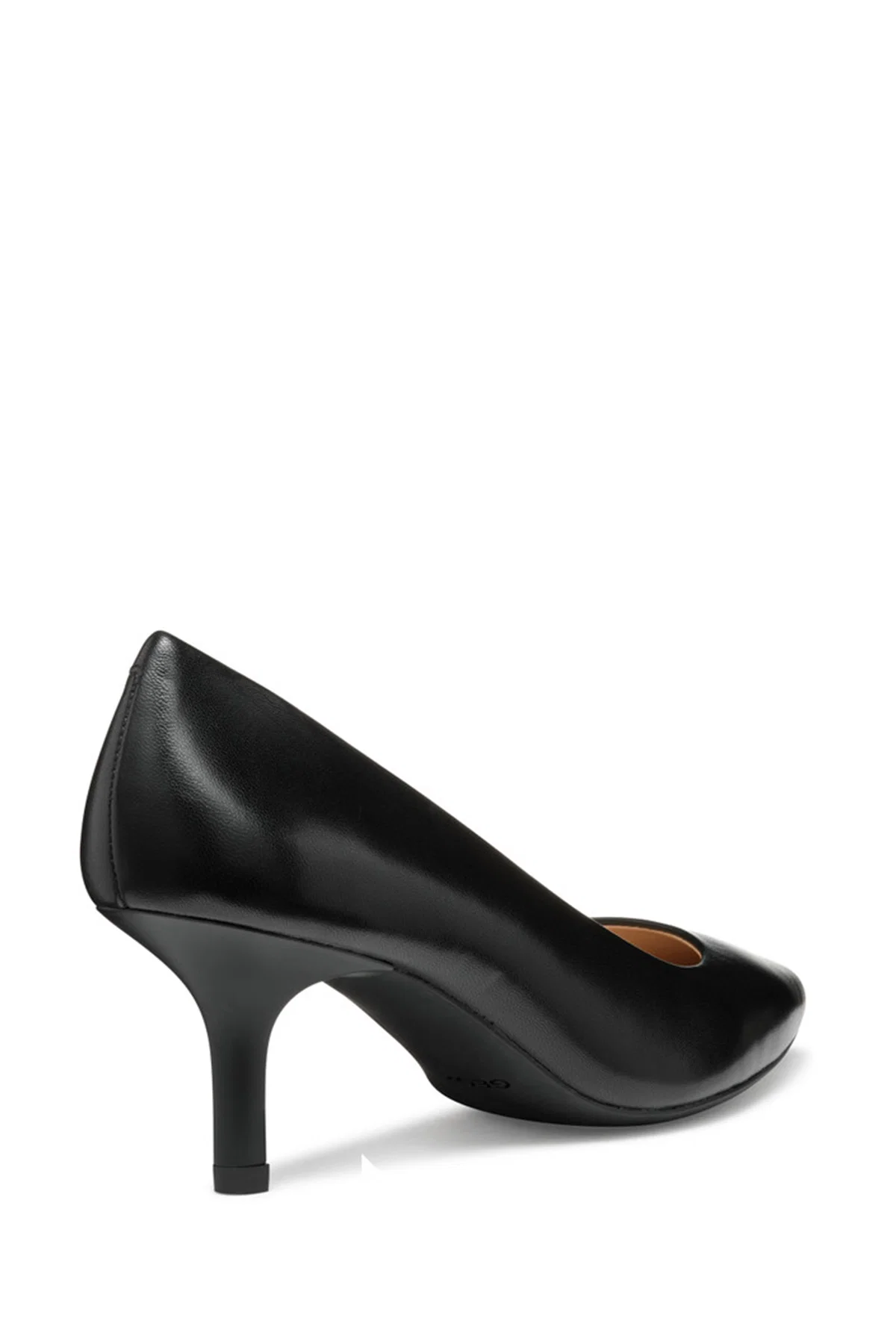 Geox Kadın Siyah Kleopy İnce Topuklu Deri Stiletto - Image 4