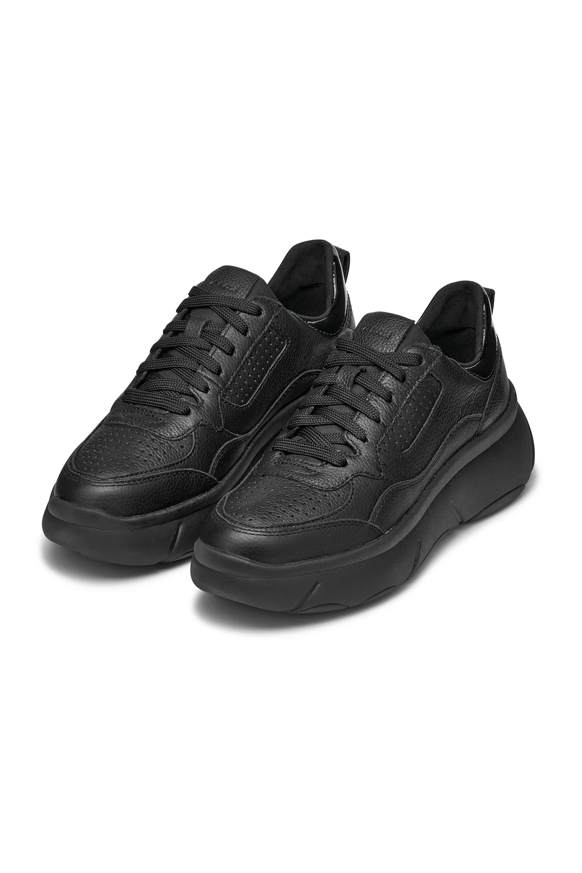 Geox Kadın Siyah Nebula 2.0 X Kalın Taban Sneaker - Image 3