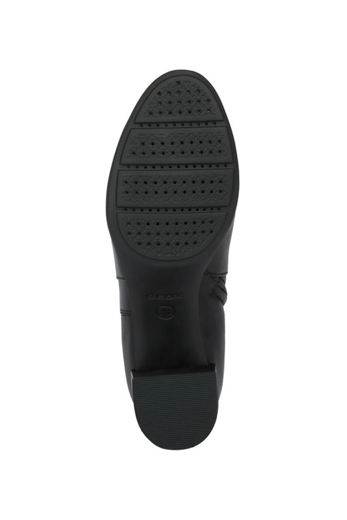 Geox Kadın Siyah New Annya Mid Deri Topuklu Bot - Image 7