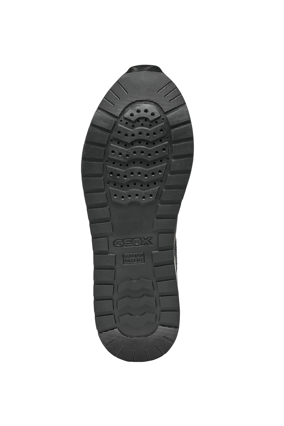 Geox Kadın Siyah New Kency Bağcıklı Kalın Tabanlı Sneaker - Image 6