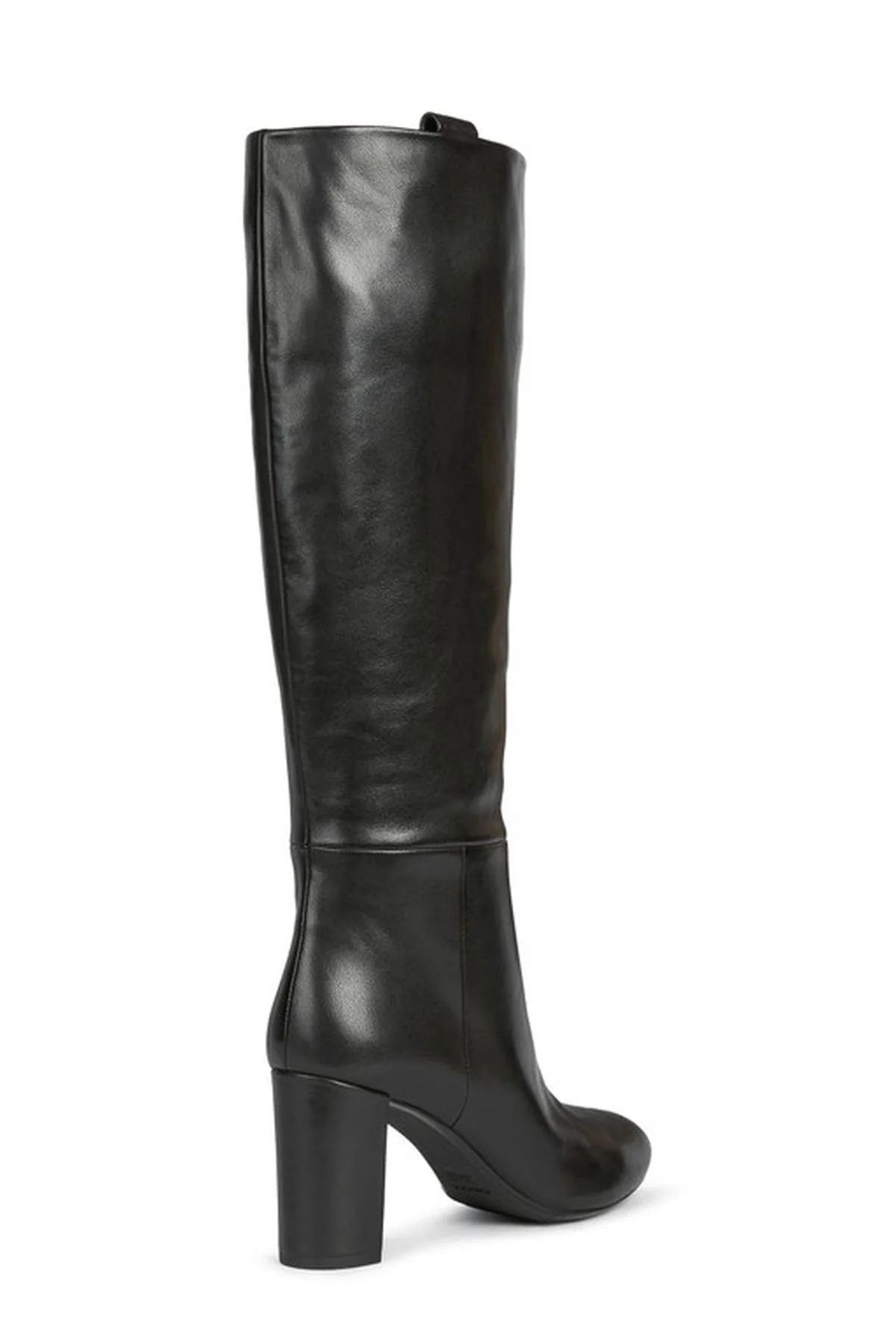 Geox Kadın Siyah Pheby 80 Kalın Yüksek Topuklu Deri Çizme - Image 4