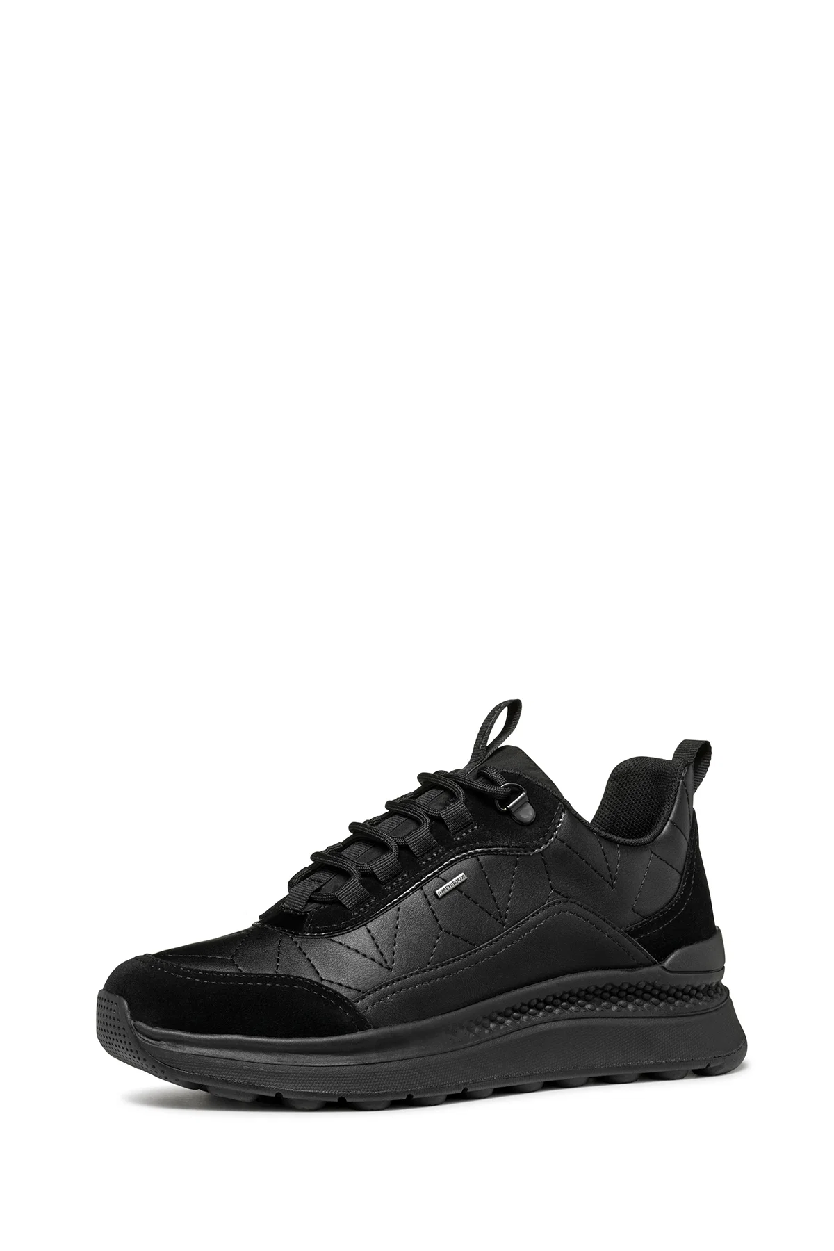 Geox Kadın Siyah Spherica Actif X2 Abx Bağcıklı Waterproof Sneaker - Image 2