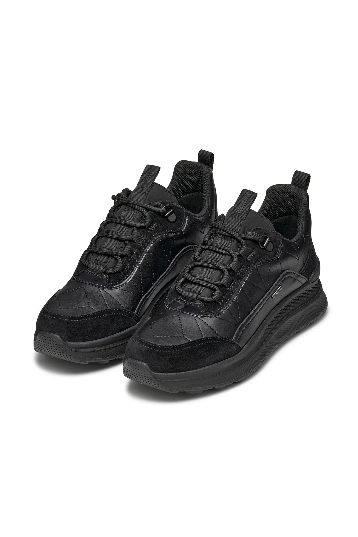 Geox Kadın Siyah Spherica Actif X2 Abx Bağcıklı Waterproof Sneaker - Image 3