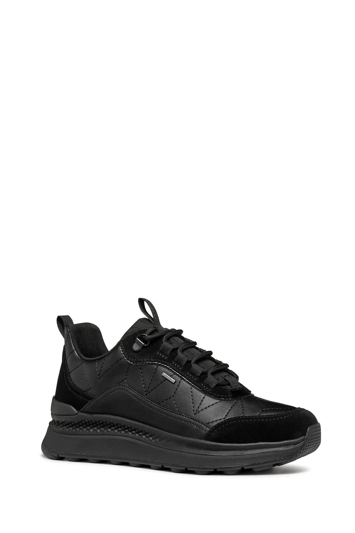 Geox Kadın Siyah Spherica Actif X2 Abx Bağcıklı Waterproof Sneaker - Image 6