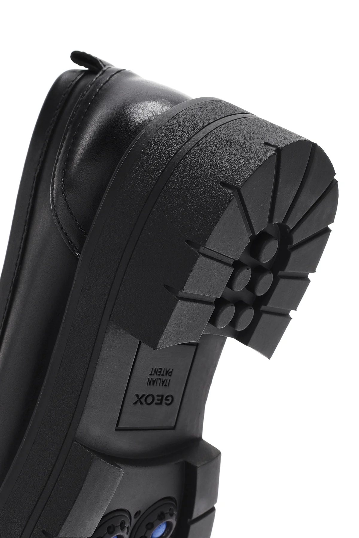 Geox Kadın Siyah Spherica Deri Maskülen Loafer - Image 8