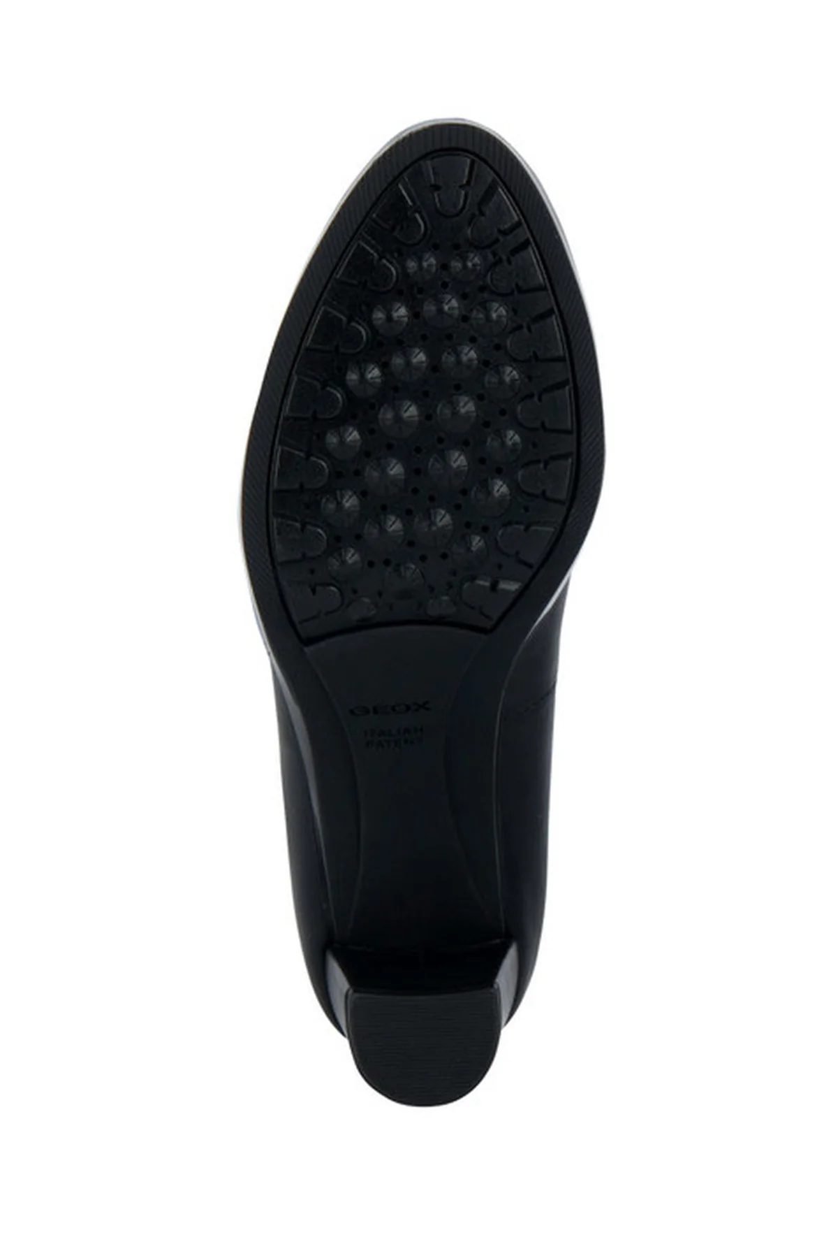 Geox Kadın Siyah Walk Pleasure 60 Deri Kalın Topuklu Ayakkabı - Image 6