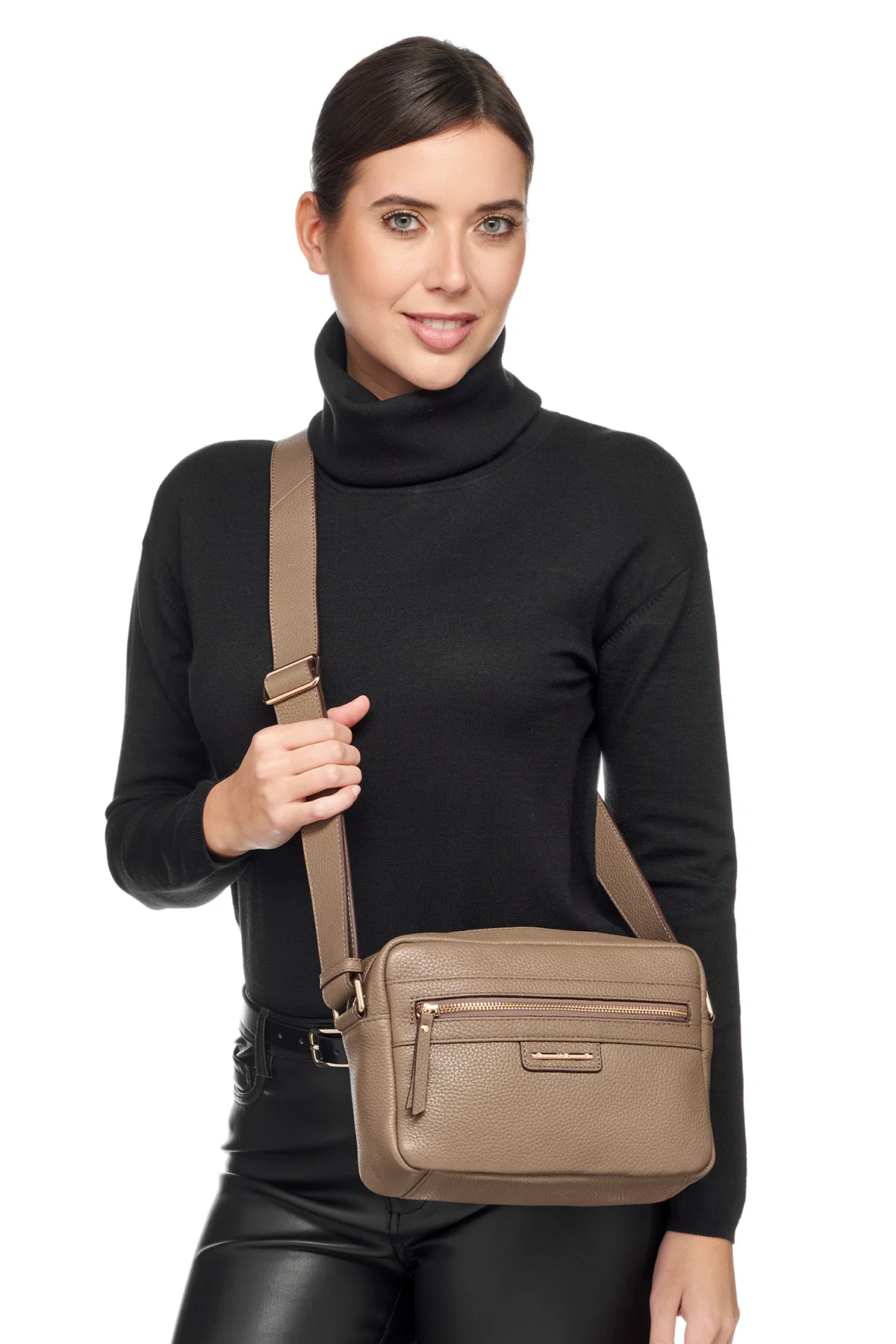 Geox Kadın Vizon Blandine Casual Çapraz Çanta - Image 7