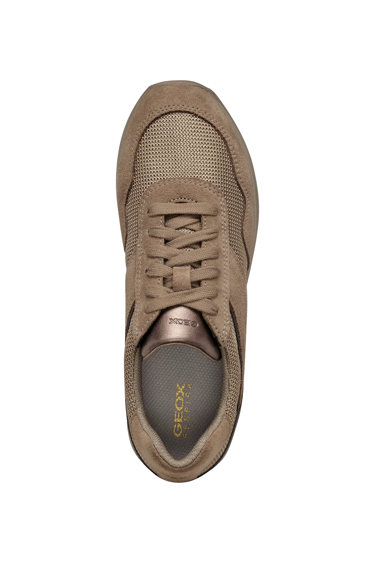 Geox Kadın Vizon D Runntix Bağcıklı Sneaker - Image 5