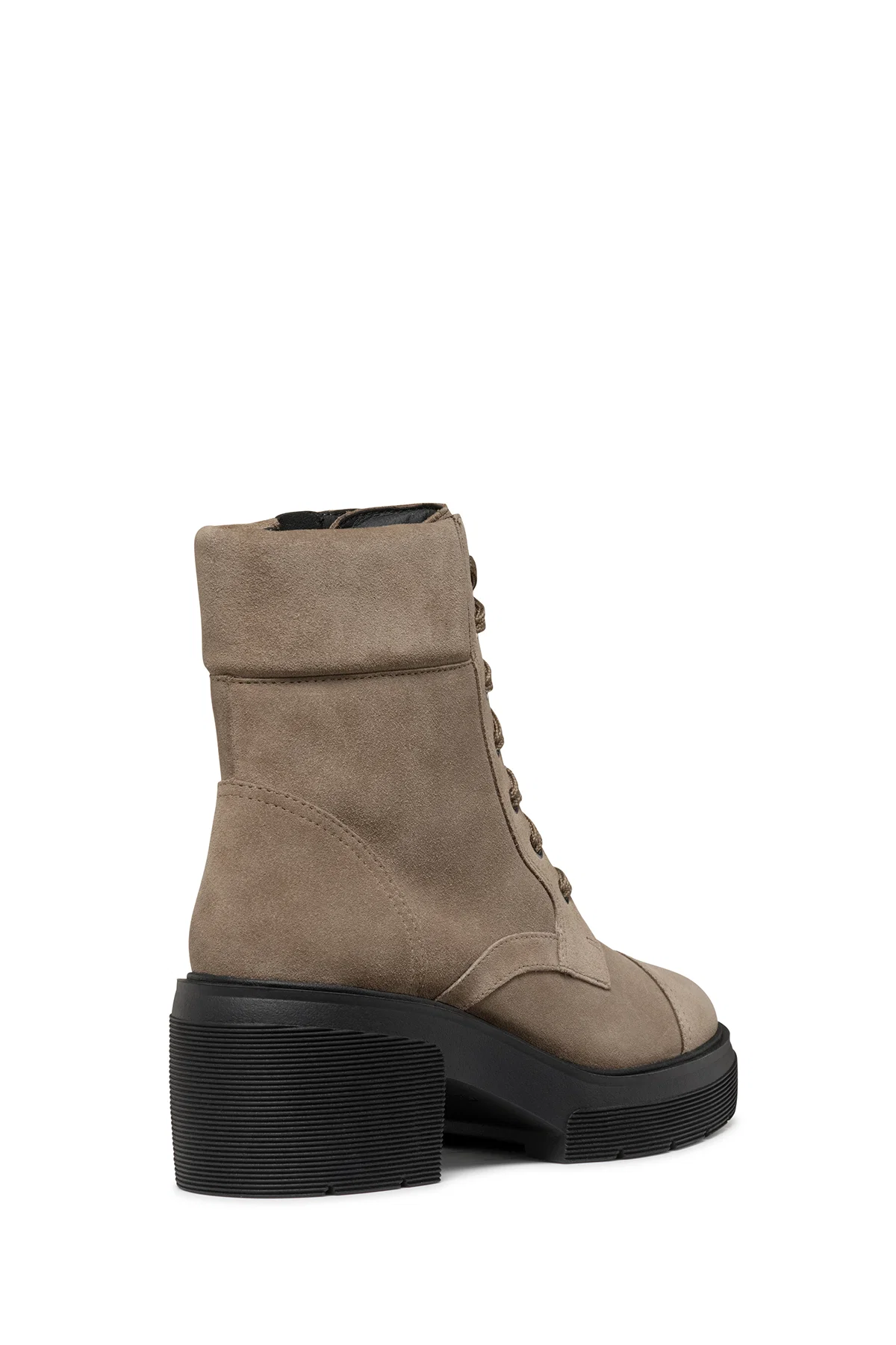 Geox Kadın Vizon D Spherıca Ec15 Fermuarlı Topuklu Deri Bot - Image 2