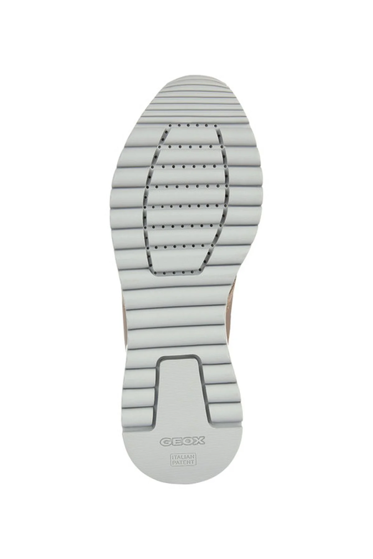Geox Kadın Vizon Desya Süet Deri Kalın Topuklu Bağcıklı Sneaker - Image 6