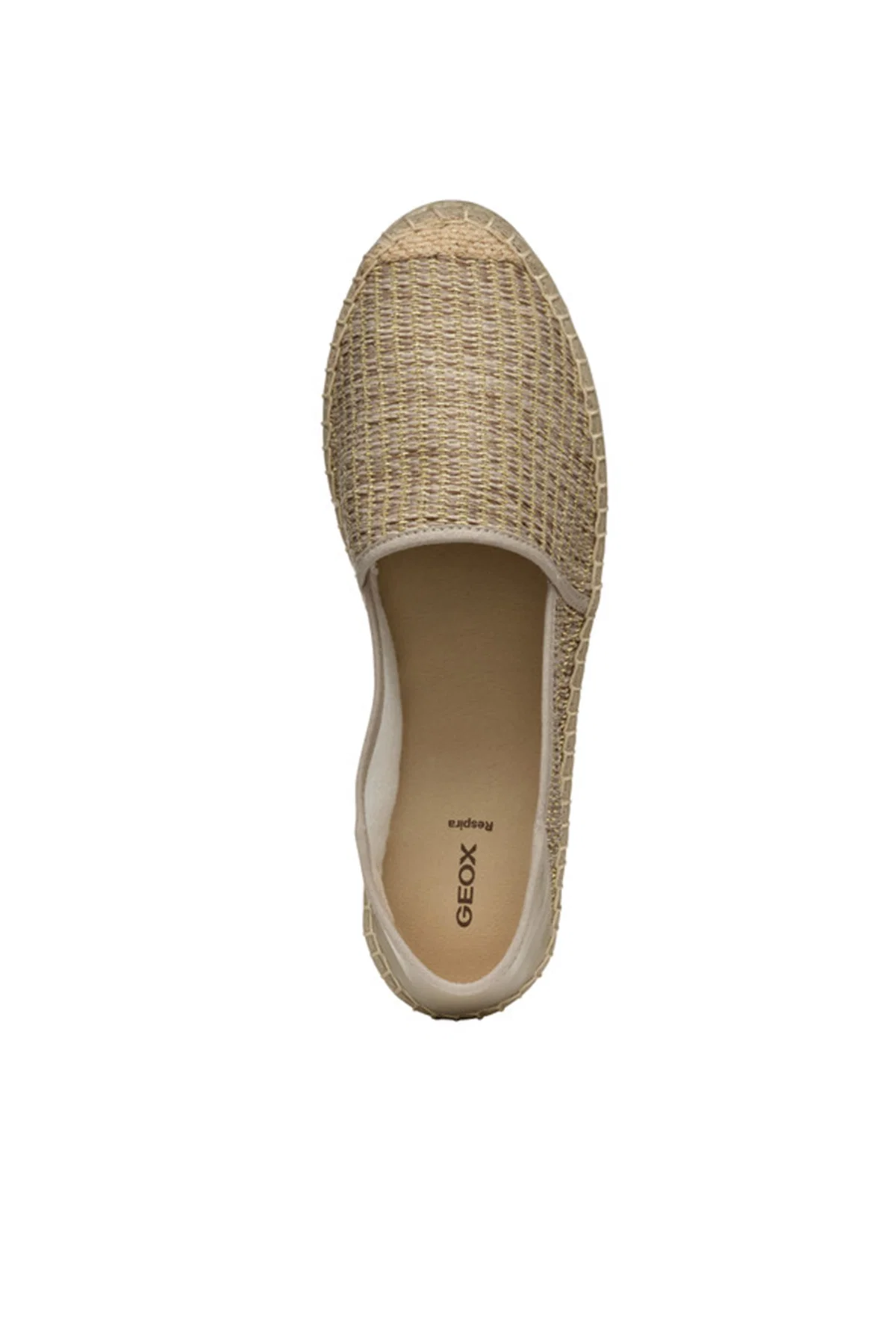 Geox Kadın Vizon Lampedusa Hasır Deri Espadril - Image 5