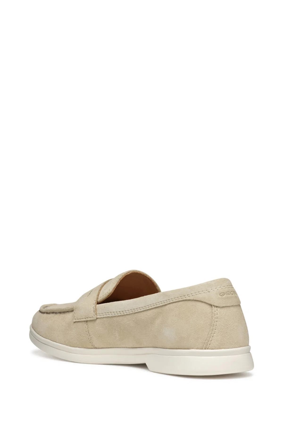 Geox Kadın Vizon Xand 3 Süet Deri Maskülen Loafer - Image 3