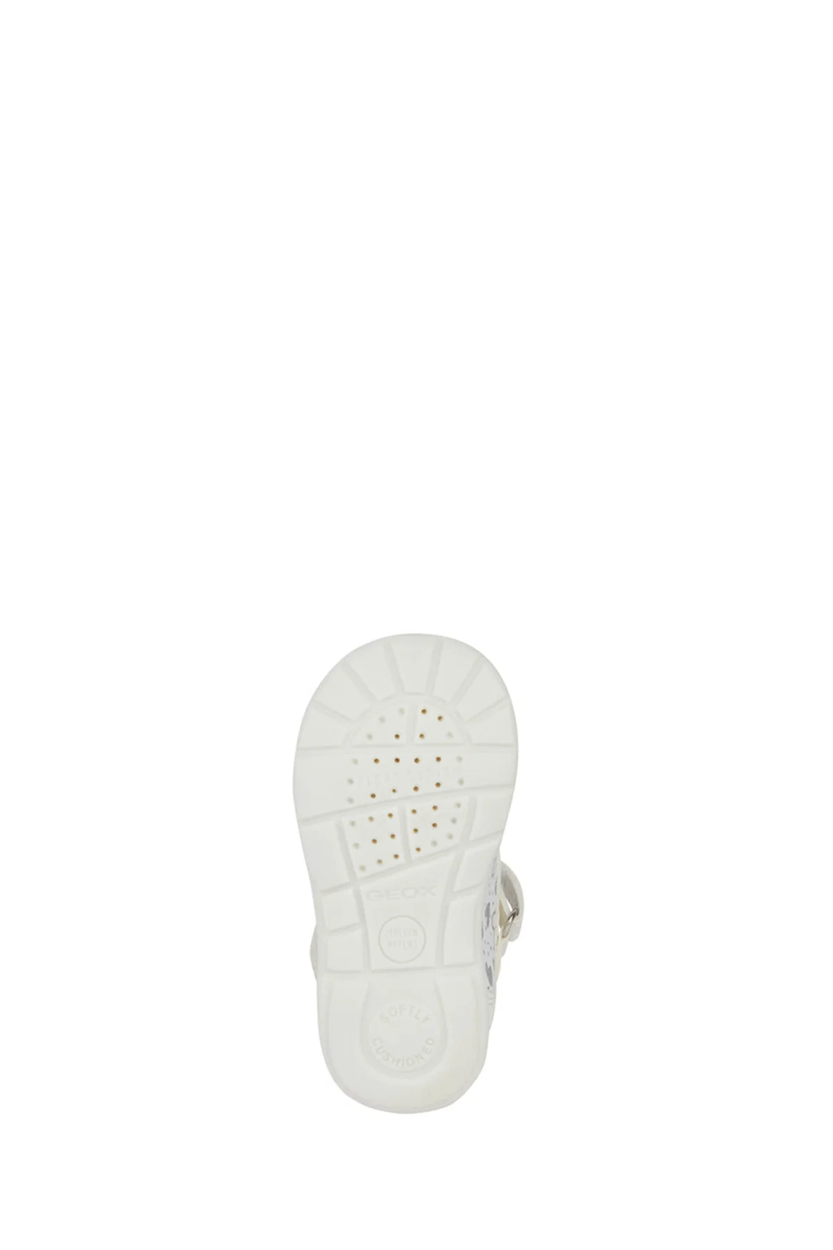 Geox Kız Bebek Beyaz Bantlı Deri Sandalet - Image 6