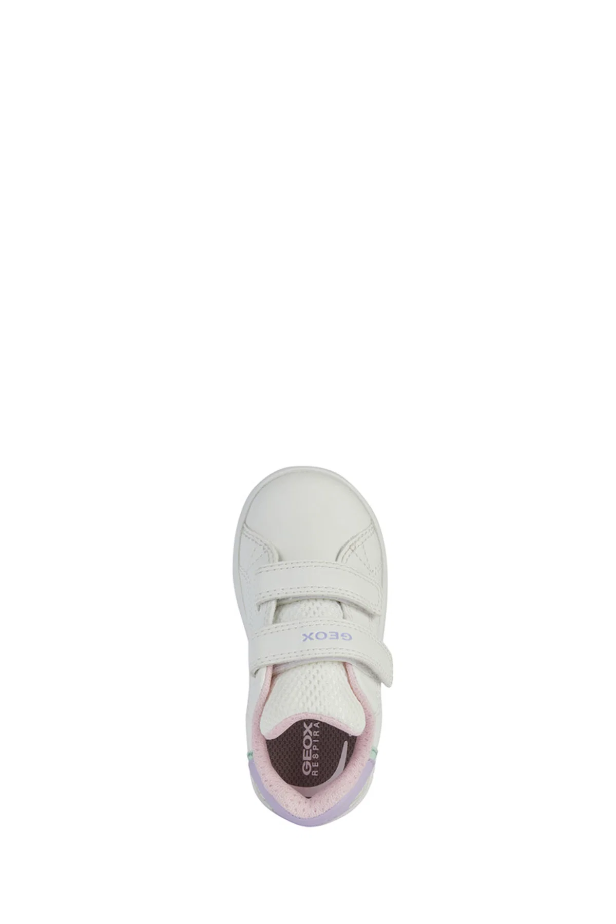 Geox Kız Bebek Beyaz Eclyper Bantlı Deri Sneaker - Image 5