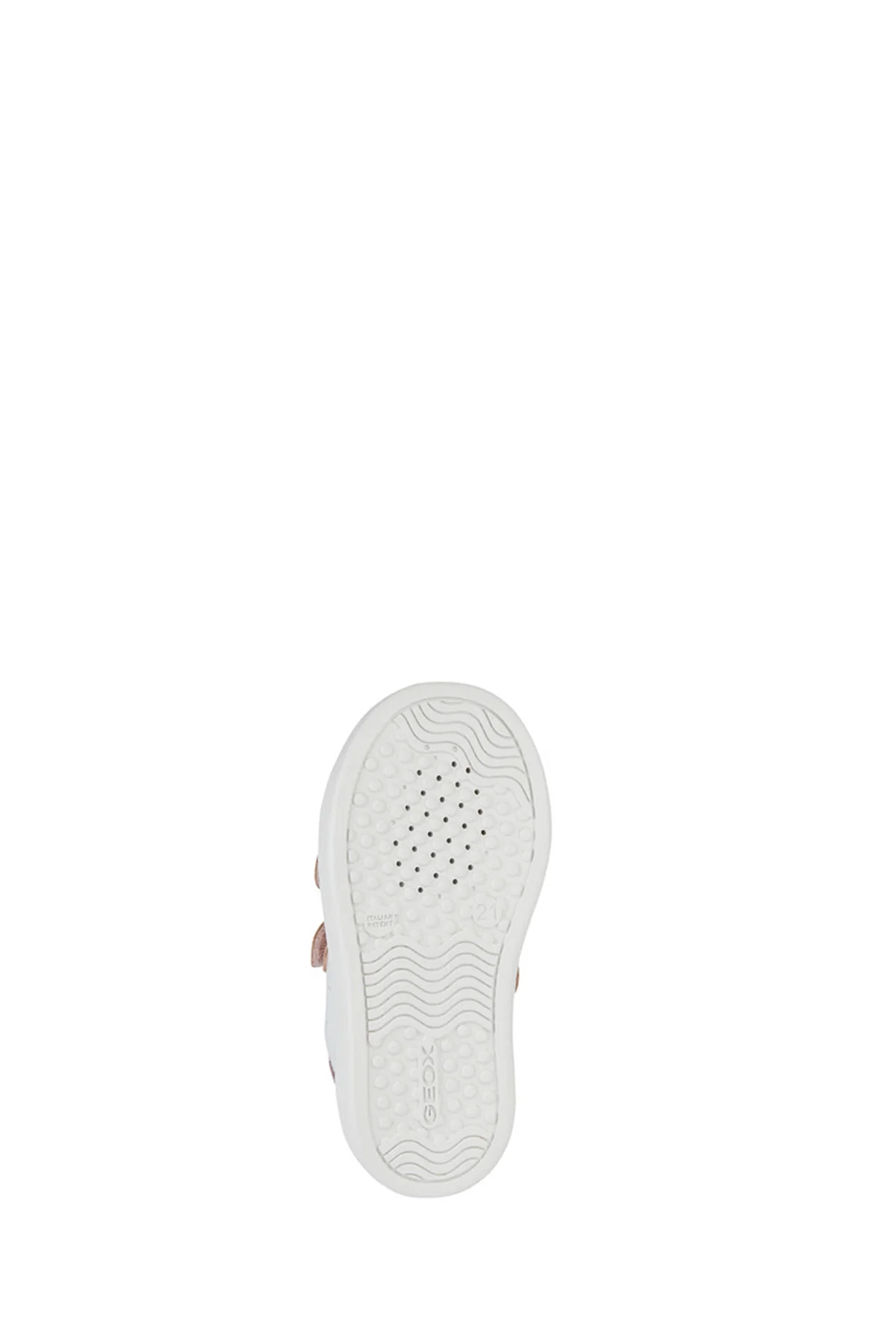 Geox Kız Bebek Beyaz Nashik Bantlı Deri Sneaker - Image 6