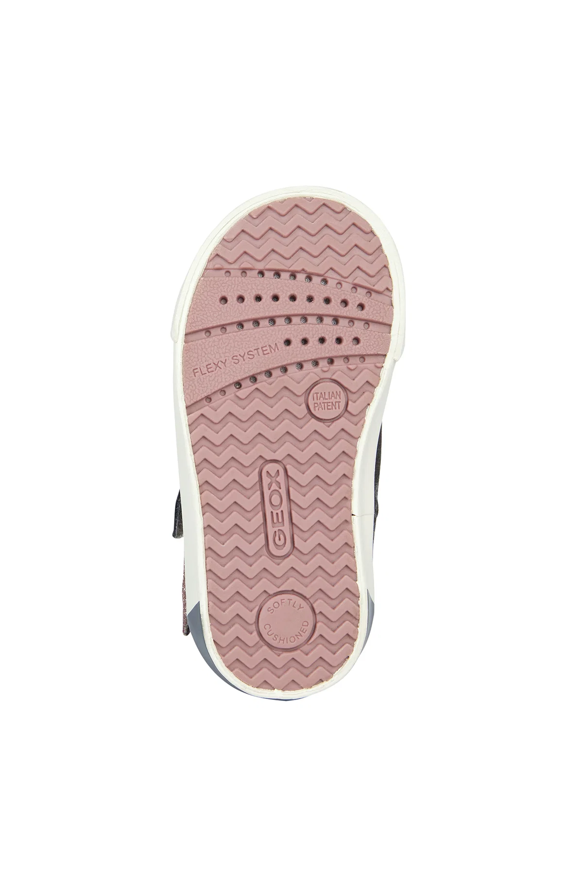 Geox Kız Bebek Kilwi G.A Gri Bantlı Sneaker - Image 6
