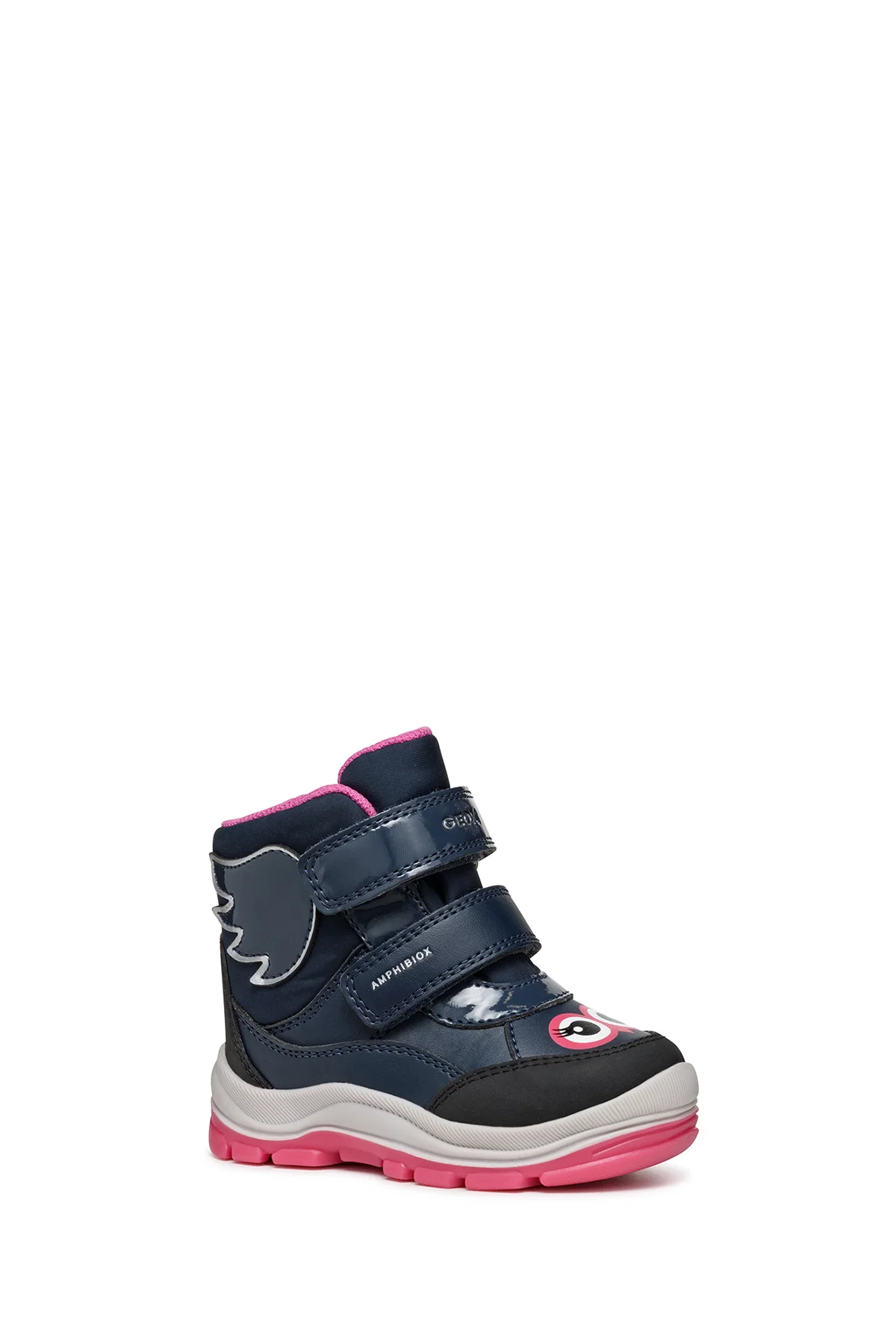 Geox Kız Bebek Lacivert B Flanfil Bantlı Waterproof Deri Bot - Image 5